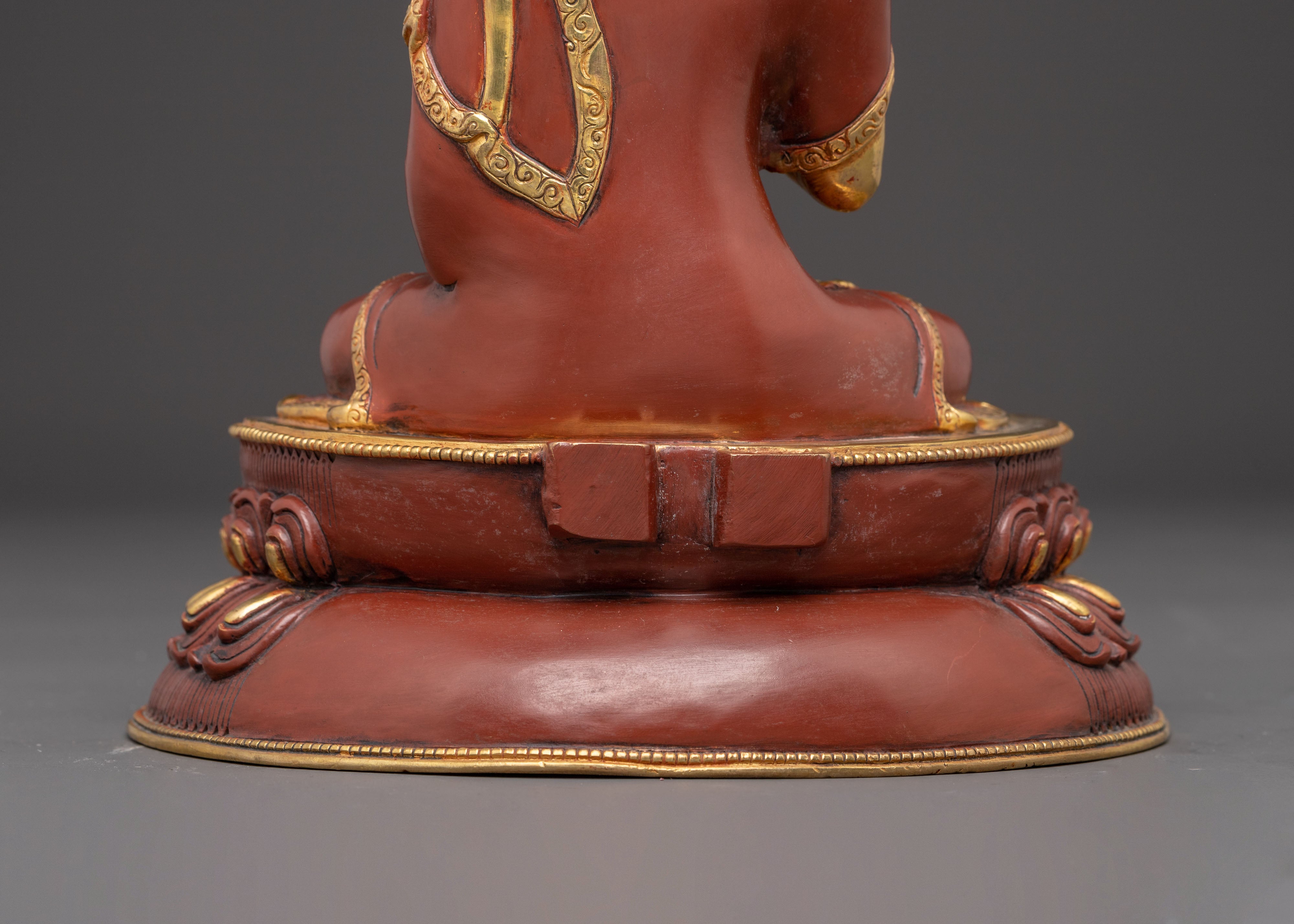 Handmade Amoghasiddhi Artwork | Symbol of Boundless Wisdom