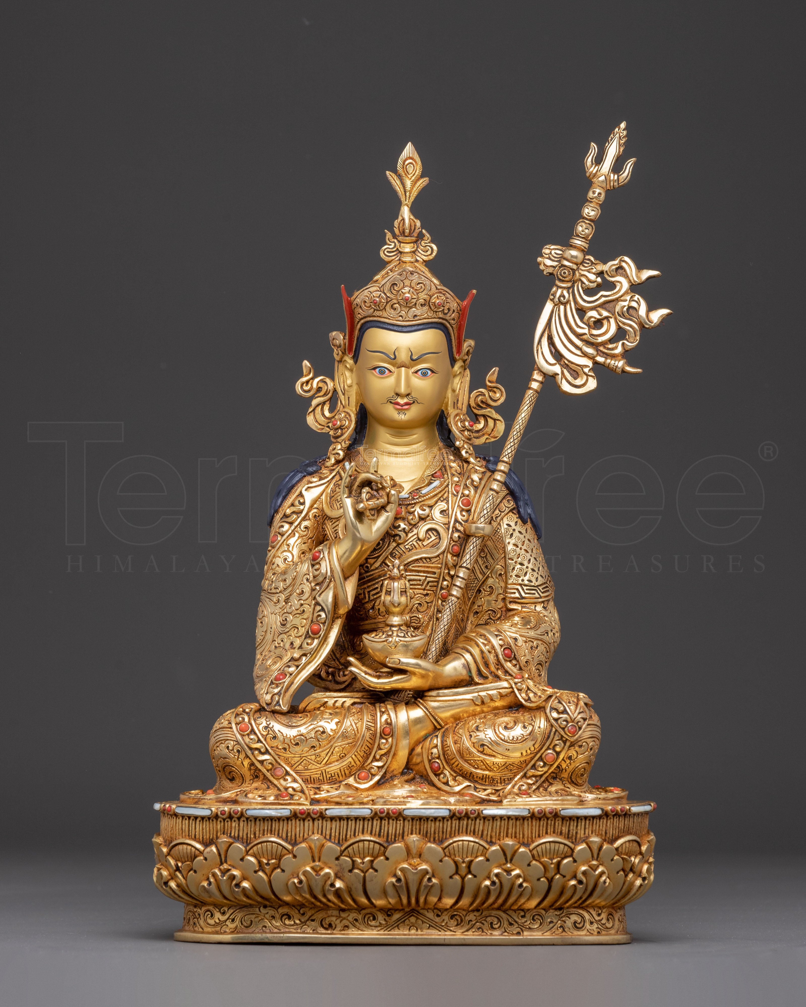 Himalayan Guru Tsokye Dorje Sculpture | Tantric Master of Dzogchen