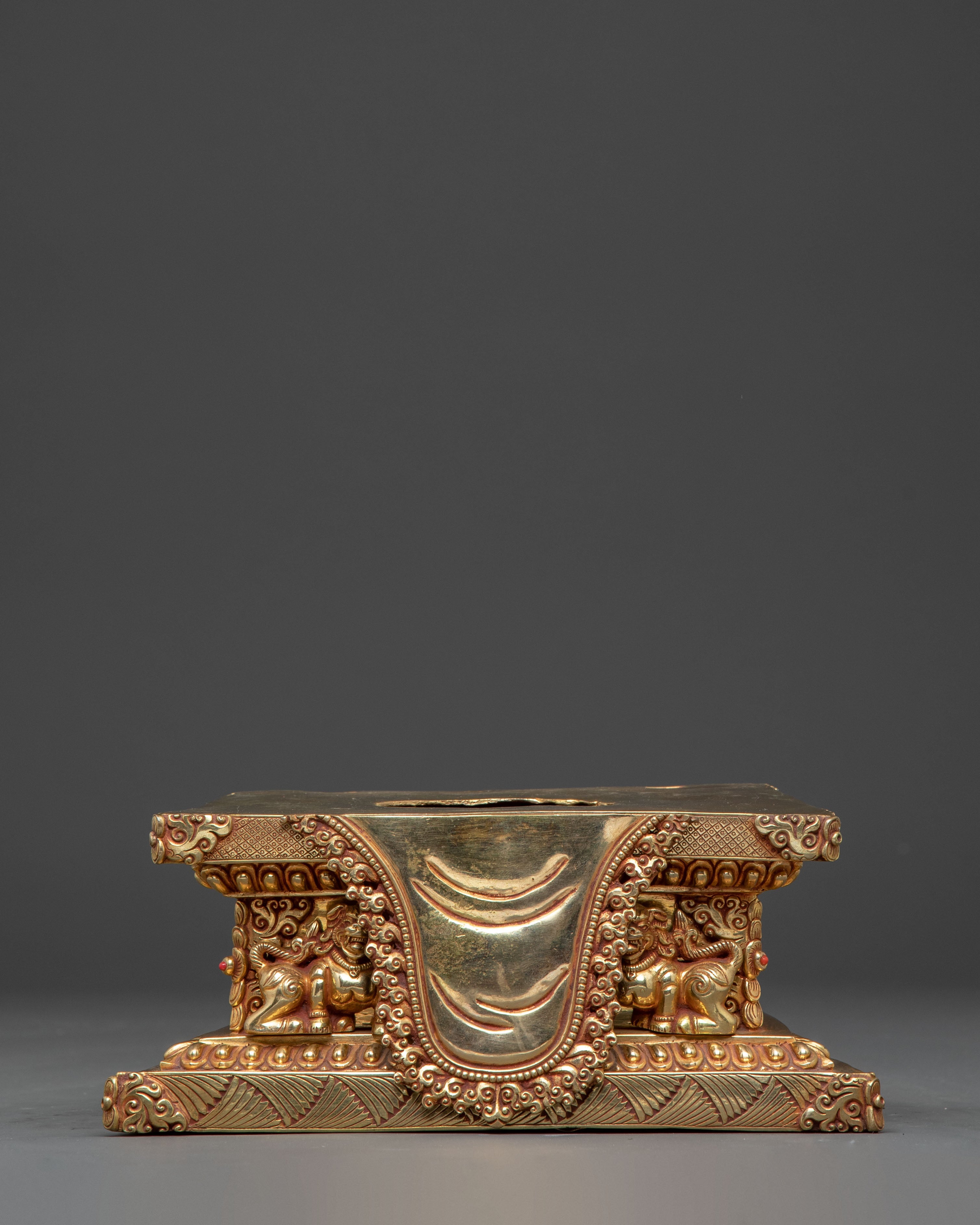 Sacred Throne for Buddhist Statues | Devotion, Protection, & Altar Display