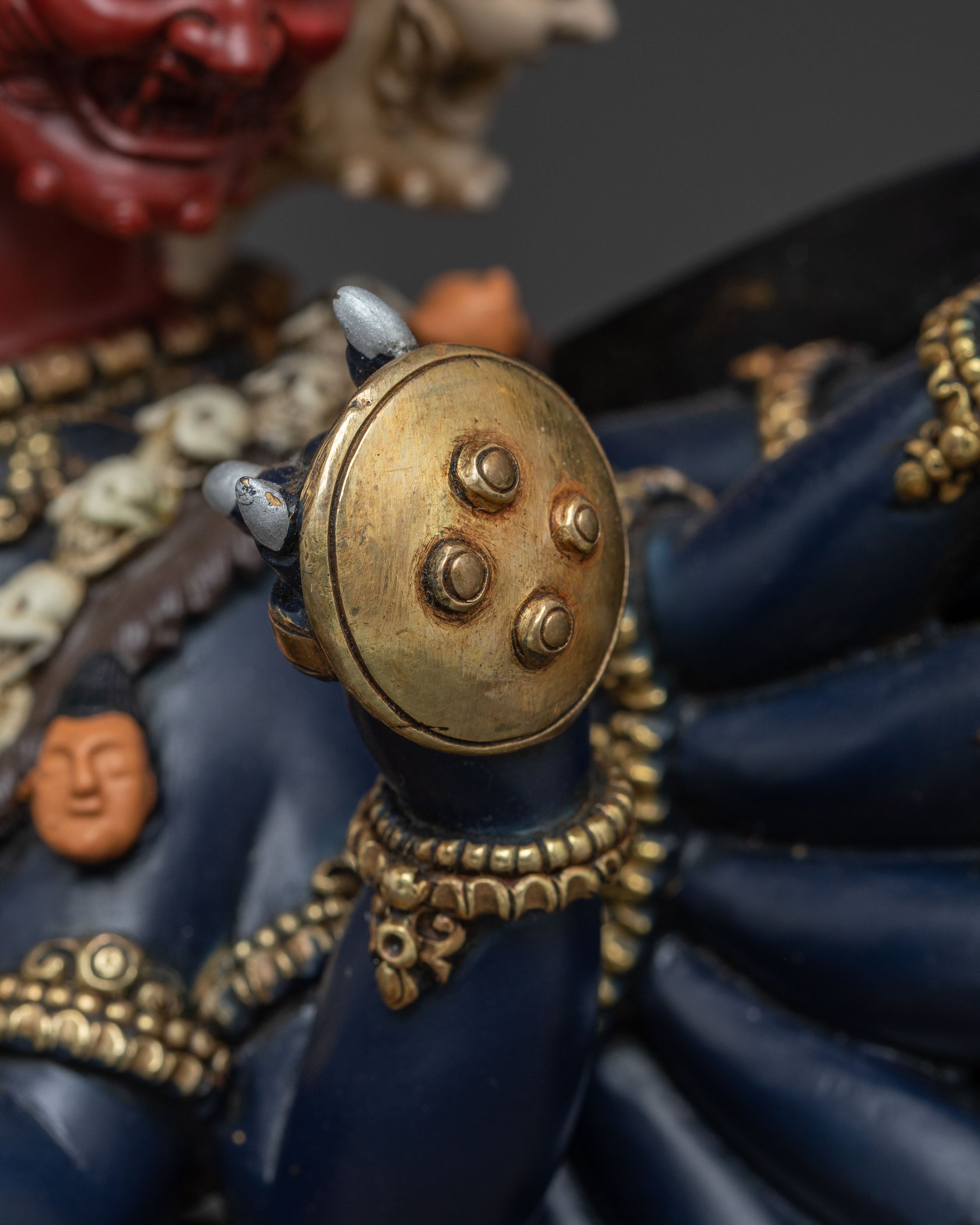 Tibetan Protector Deity Yamantaka Statue | Powerful Tantric Form