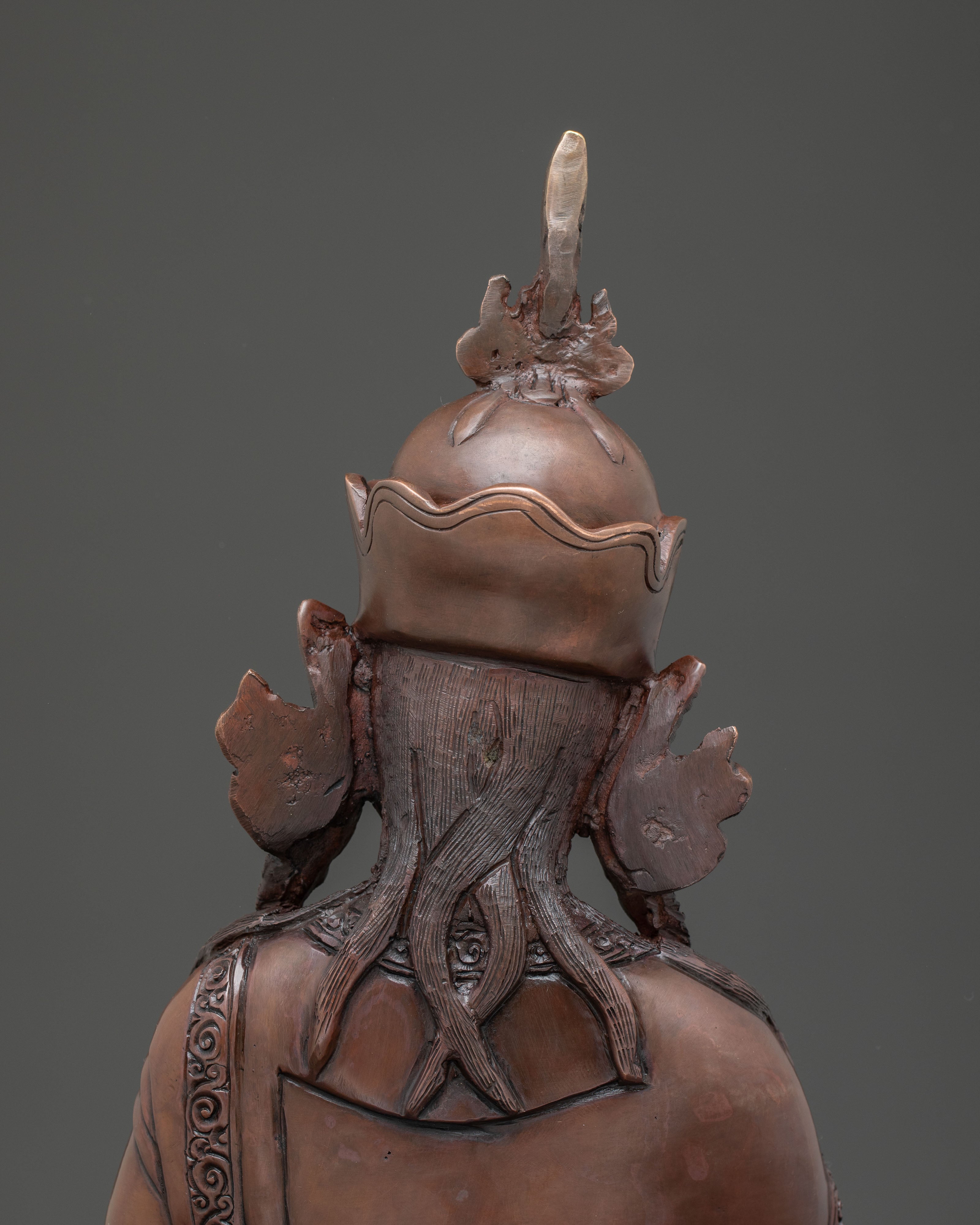 Oxidized Copper Statue of Guru Padmasambhava | Founder of Vajrayana