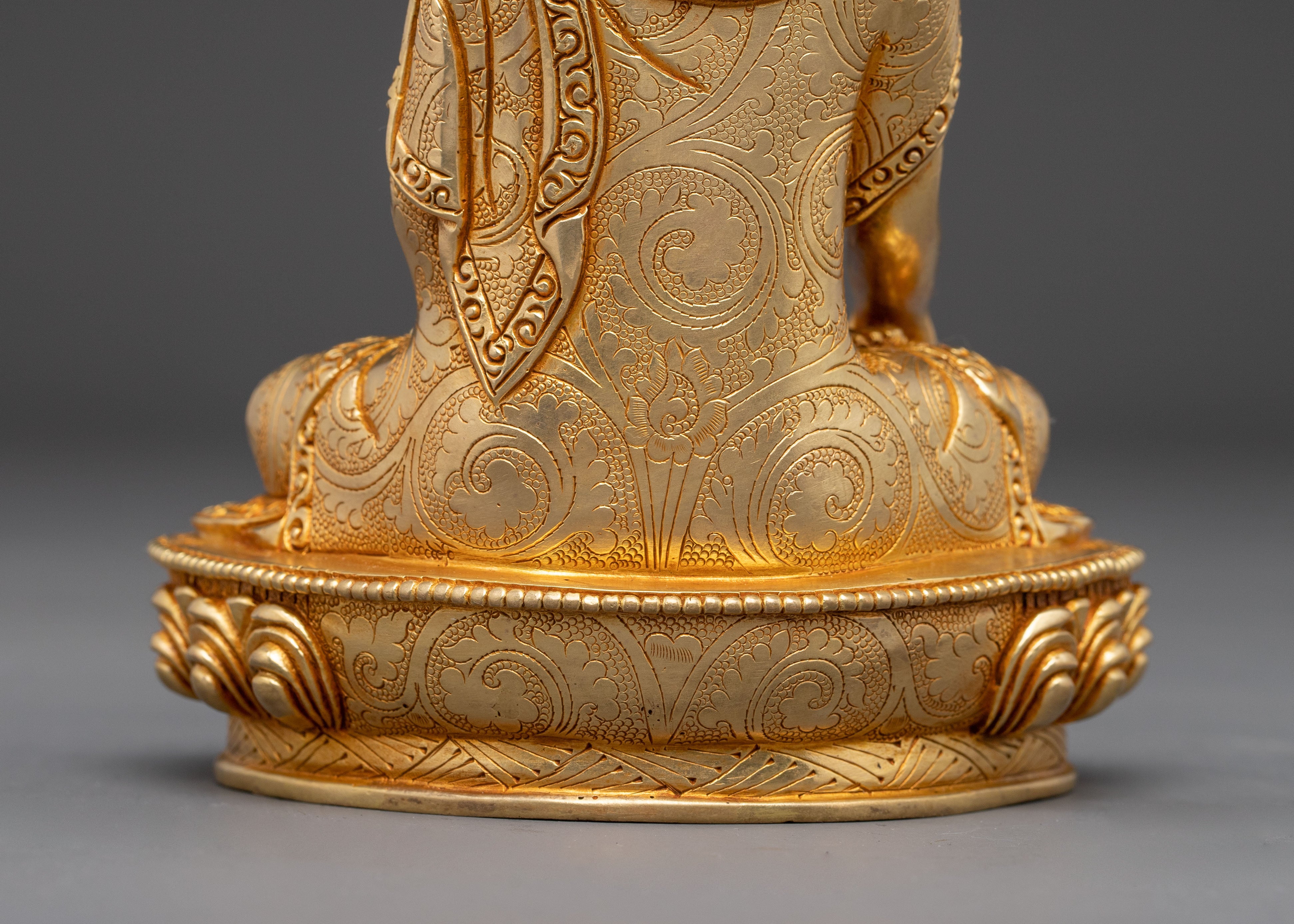 Gautama Buddha Golden Statue | Founder of Buddhism