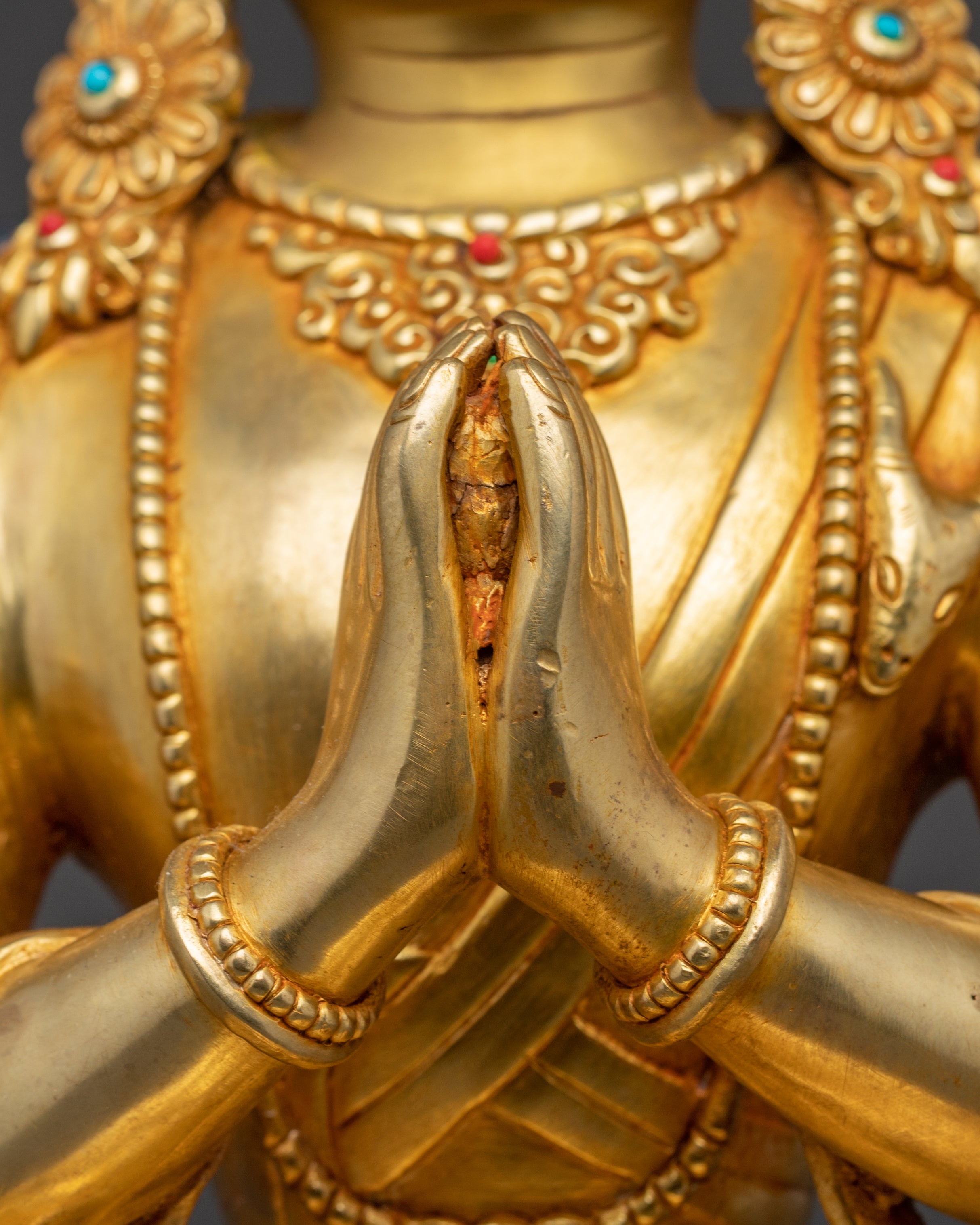 Radiant Statue of Bodhisattva Chenrezig | Protector of All Beings