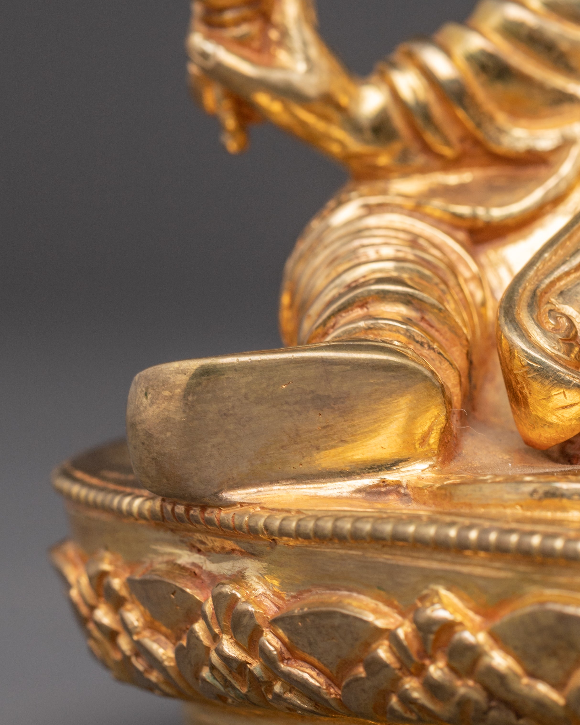 Handcrafted Guru Rinpoche Artwork | Lotus-Born Master