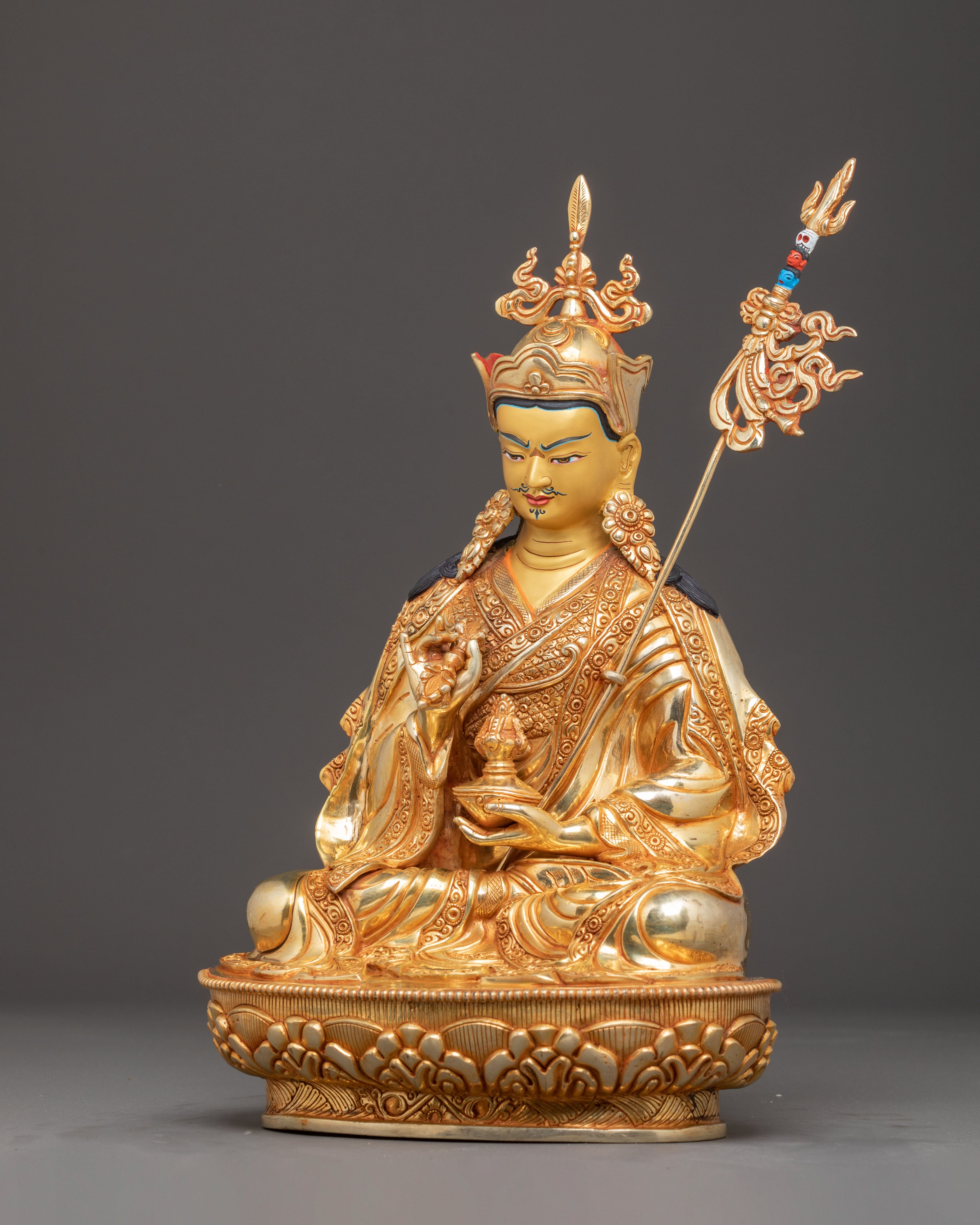Guru Tsokye Dorje Statue: Tibetan Buddhist Master