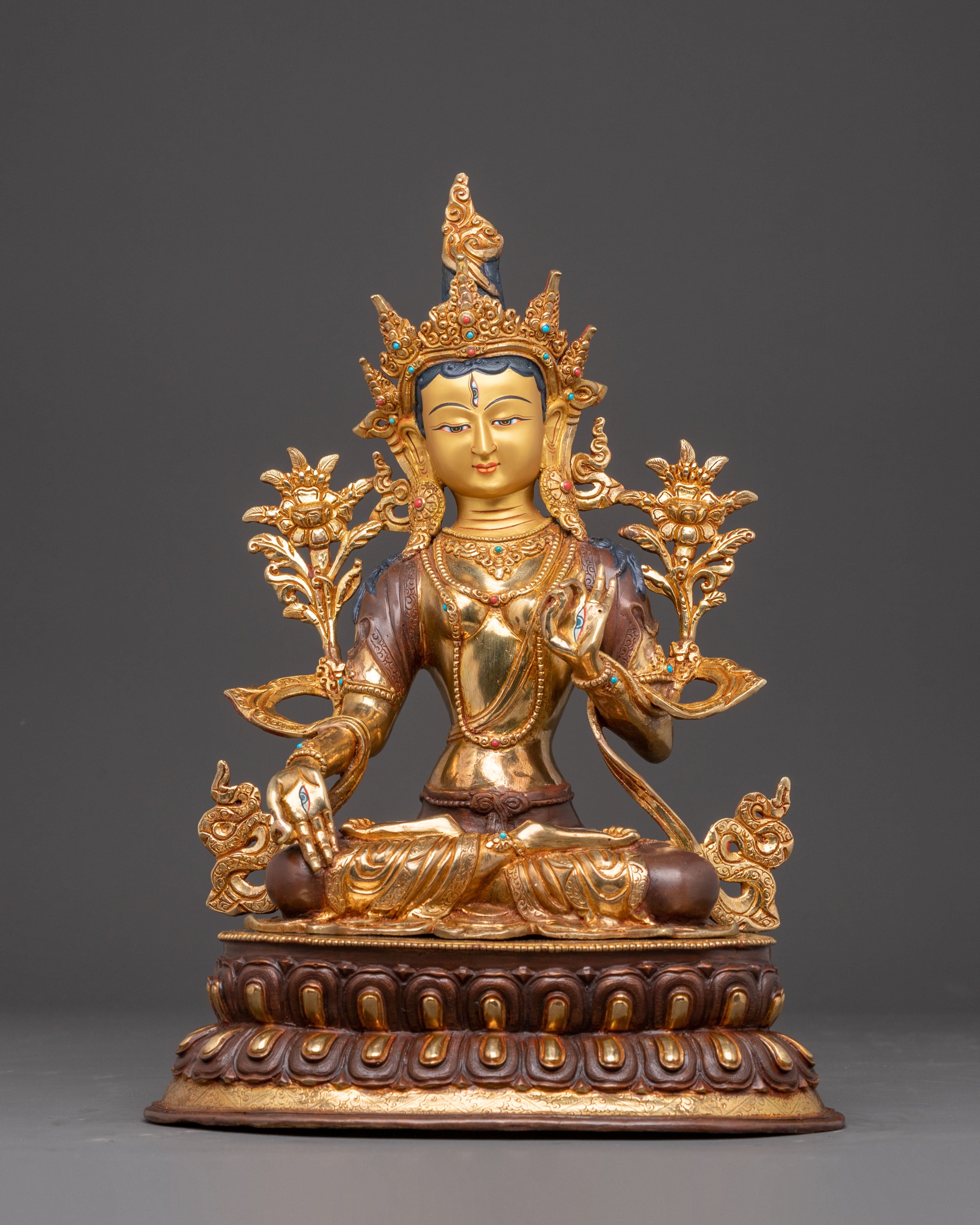 Sculpture Set of six Sacred Bodhisattvas | Divine Wisdom & Compassion