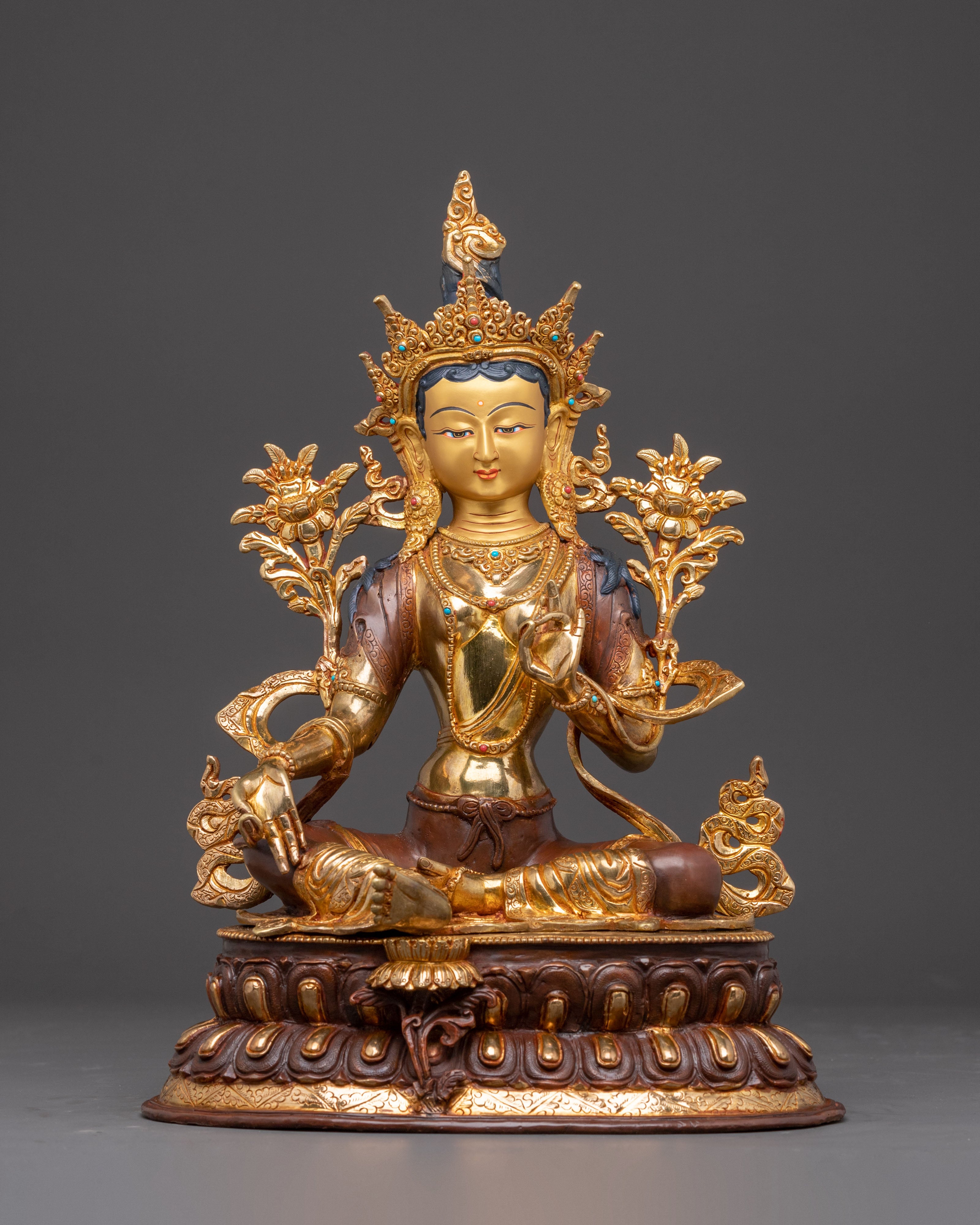 Sculpture Set of six Sacred Bodhisattvas | Divine Wisdom & Compassion