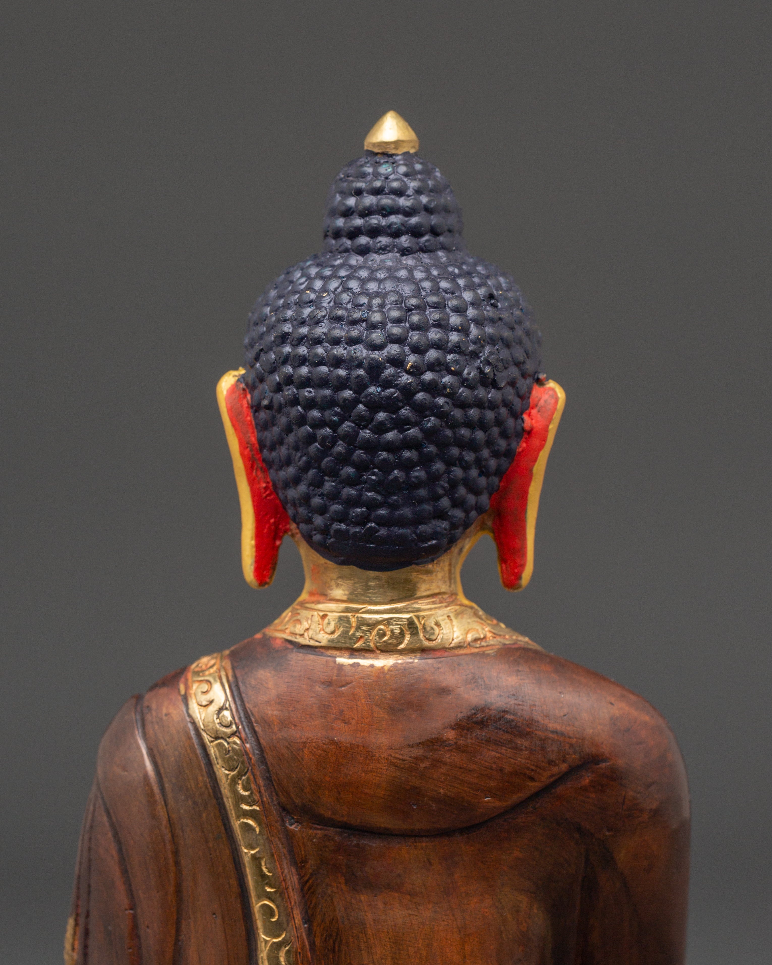 Shakyamuni Buddha Statue: Meditation and Mantra Practice