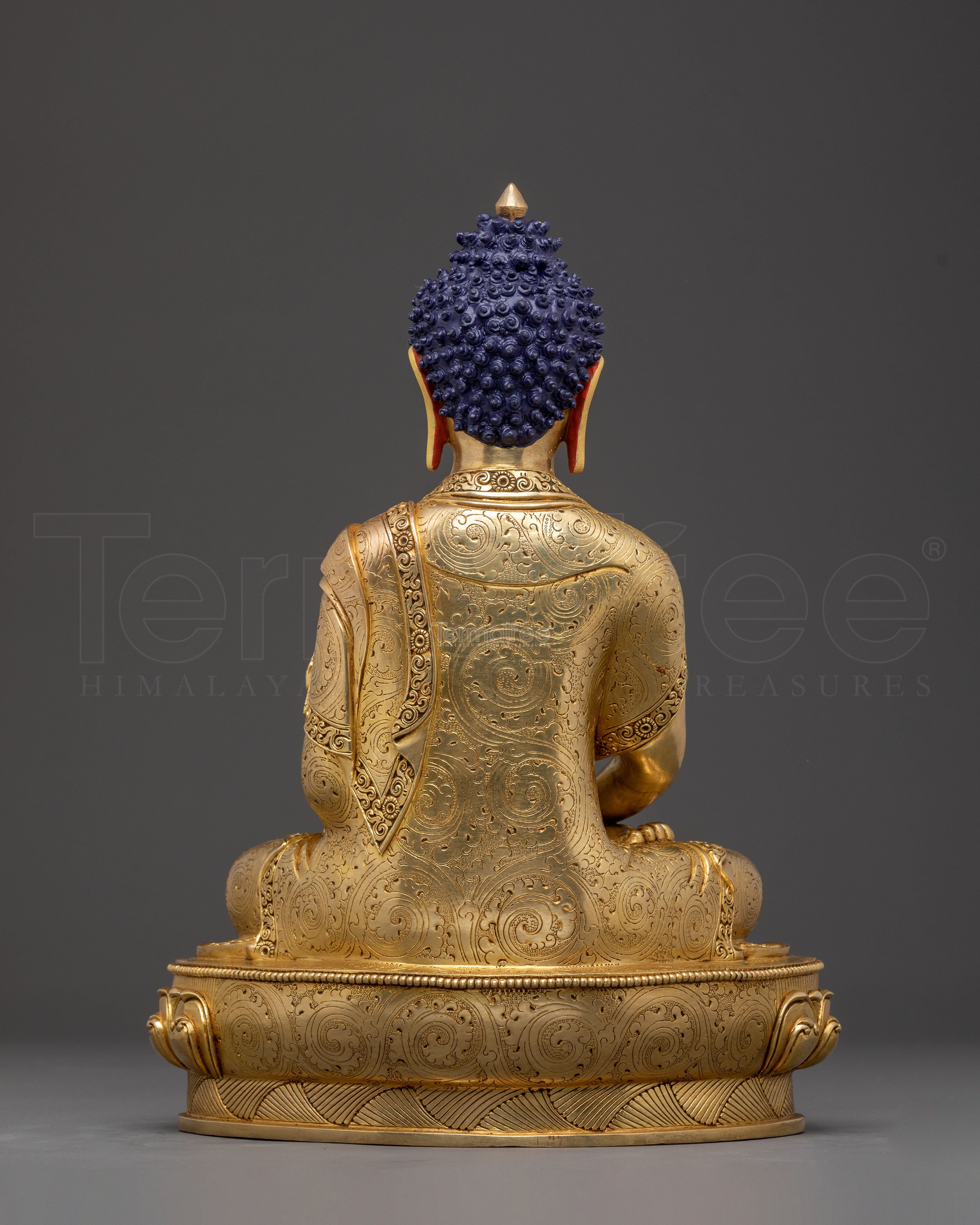 Handcrafted Nepalese Amitabha Buddha Statue | Traditional Himalayan Art