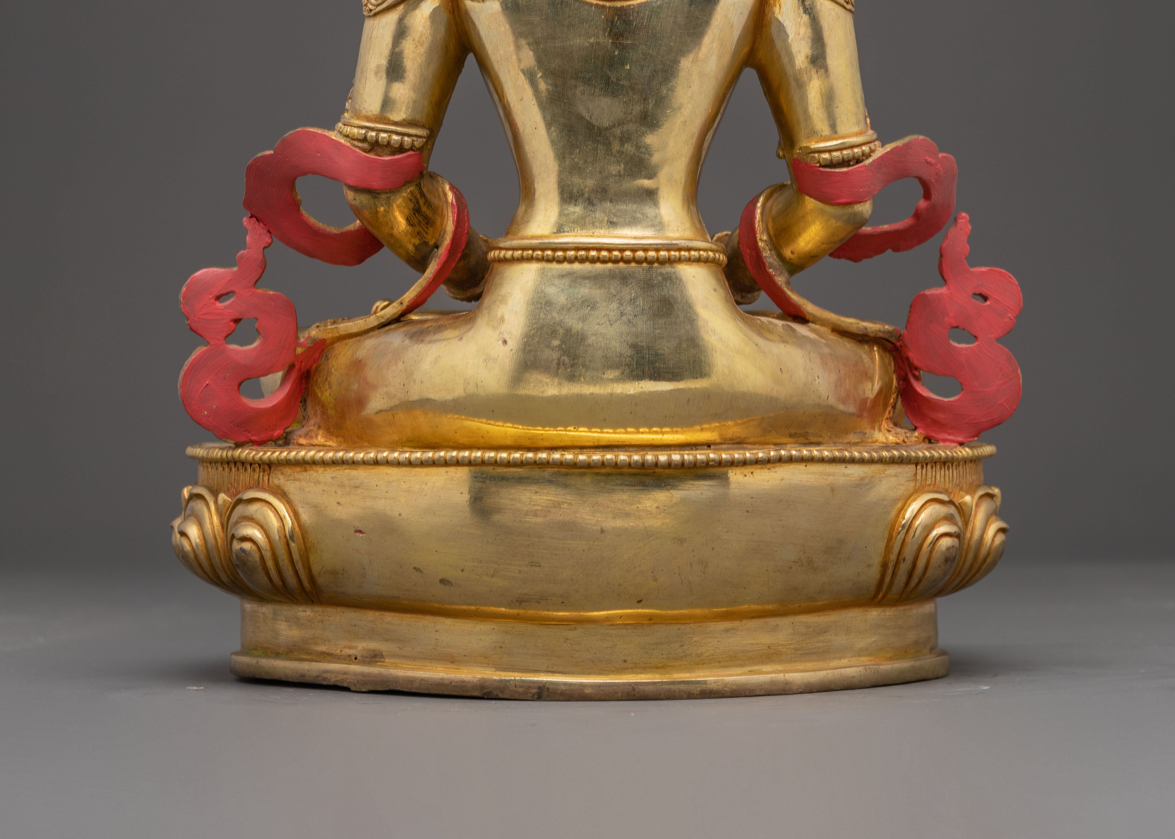 Handmade Statue of Amitayus Buddha | Traditional Himalayan Art