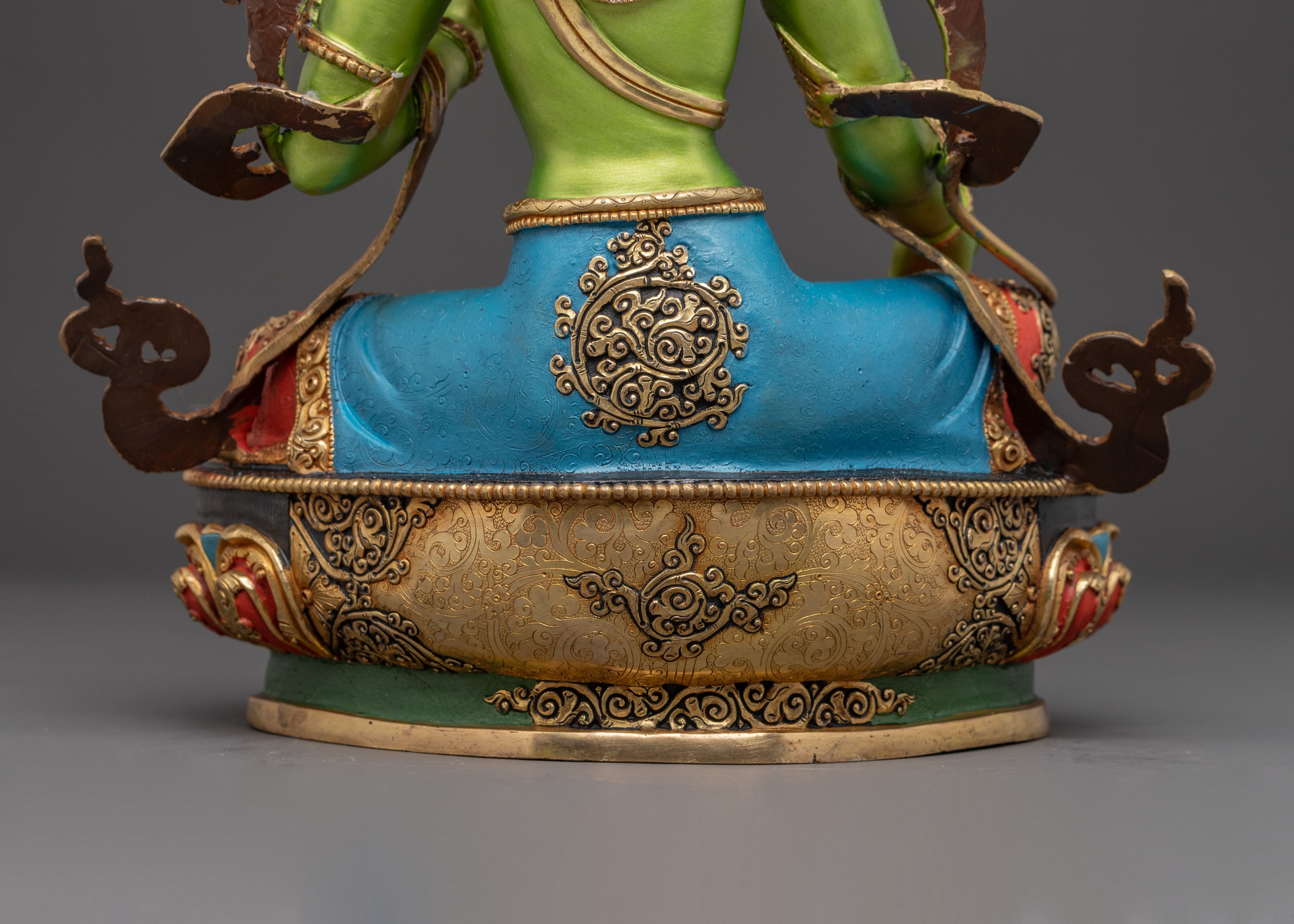 Sacred Statue of Mother Green Tara | Compassionate Protector