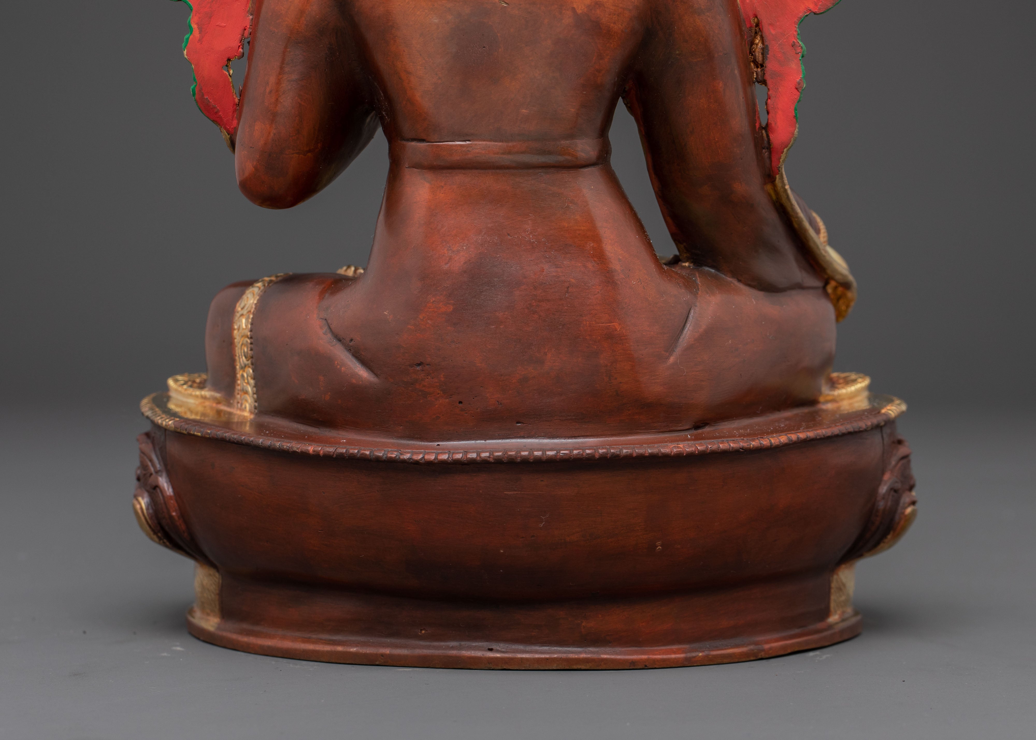 Yuthok Yontan Gonpo Statue: Founder of Tibetan Medicine