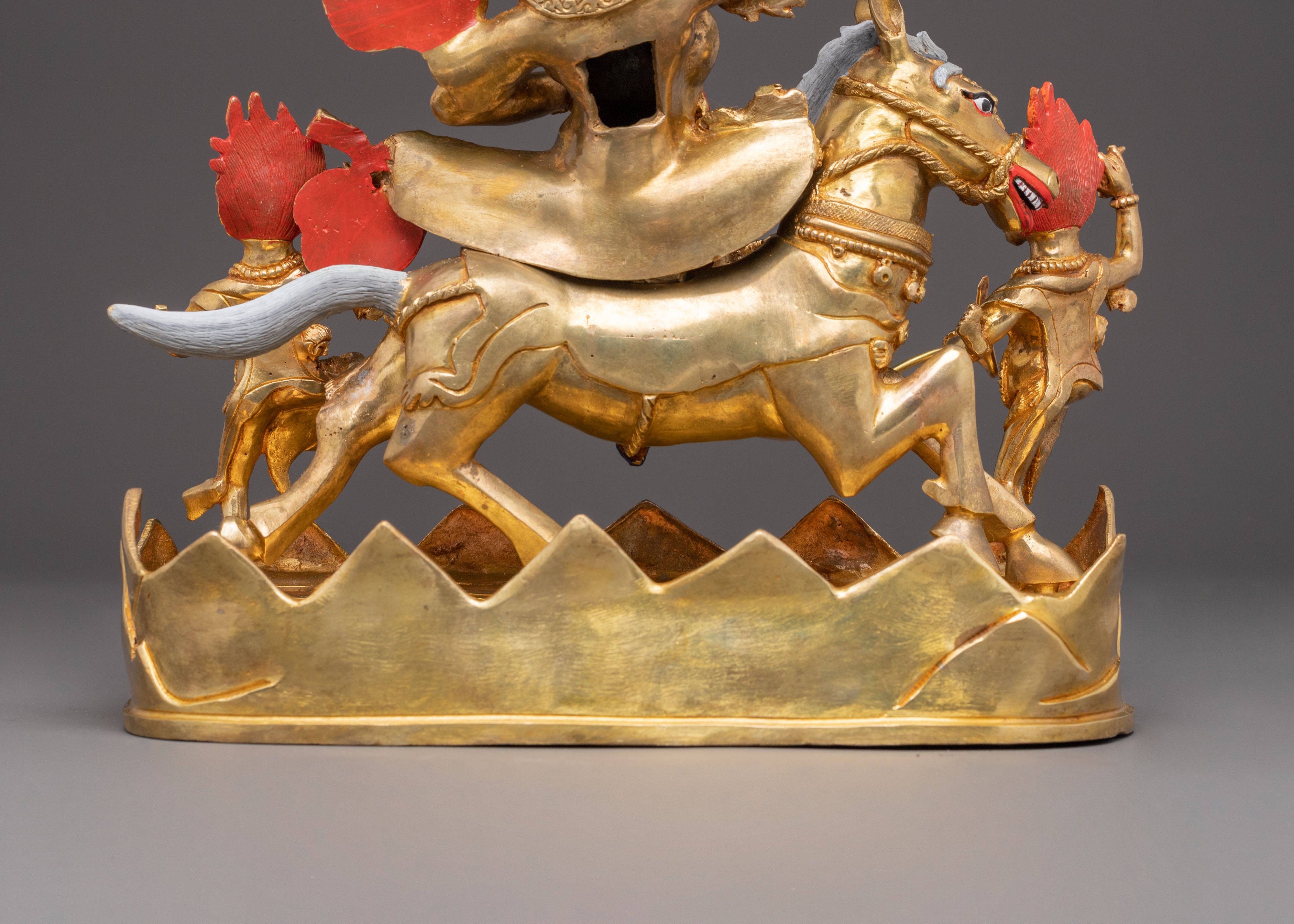 Himalayan Statue of Handcrafted Palden Lhamo | Powerful Dharma Protector