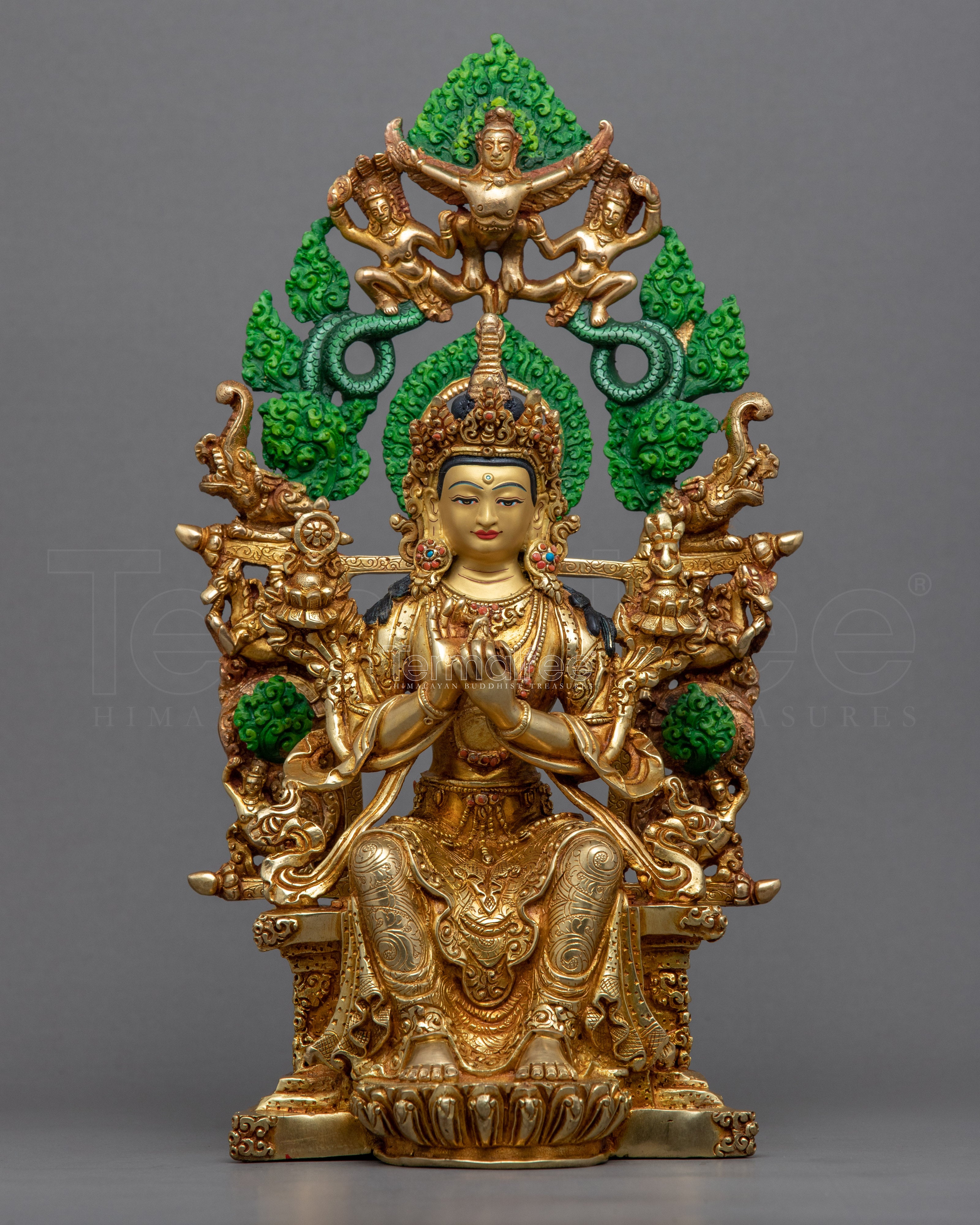 Future Buddha Statue | Maitreya The Future Buddha Sculpture - Termatree