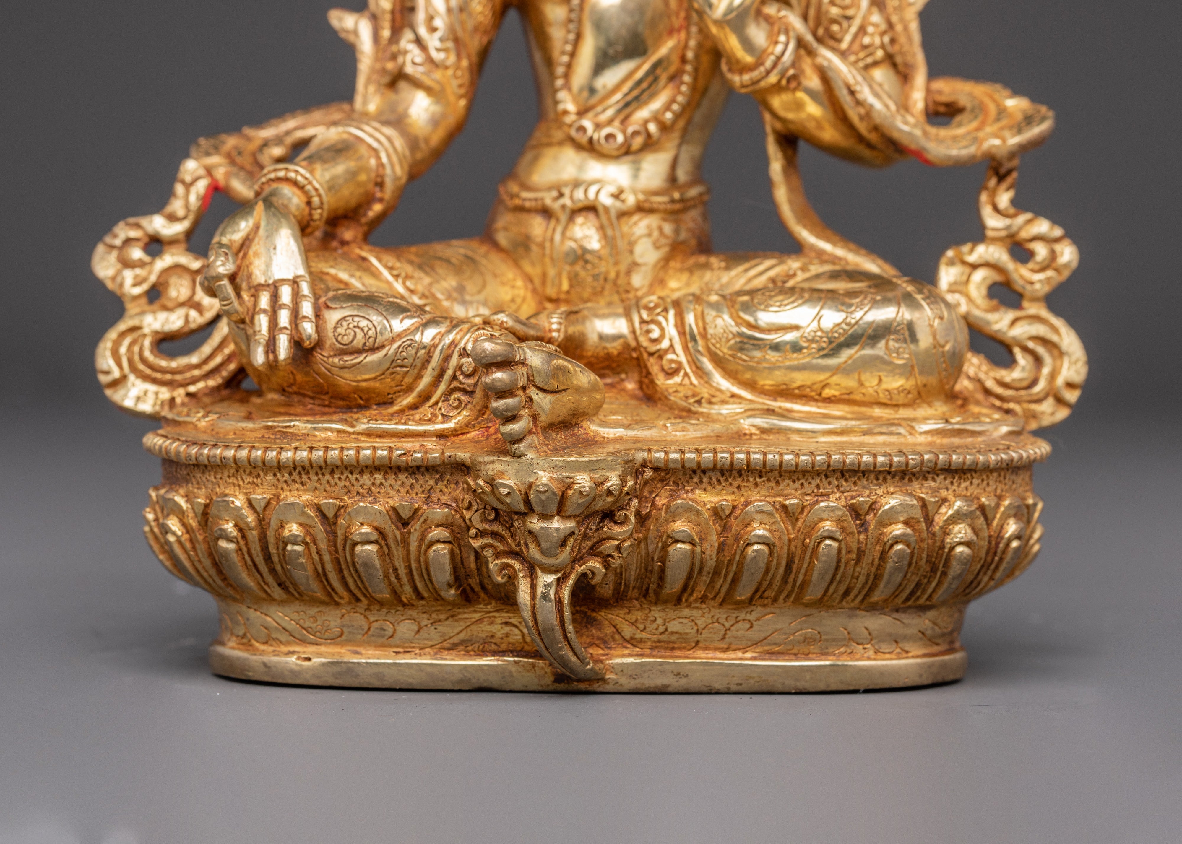 Mother Green Tara Radiant Statue | Compassionate Goddess