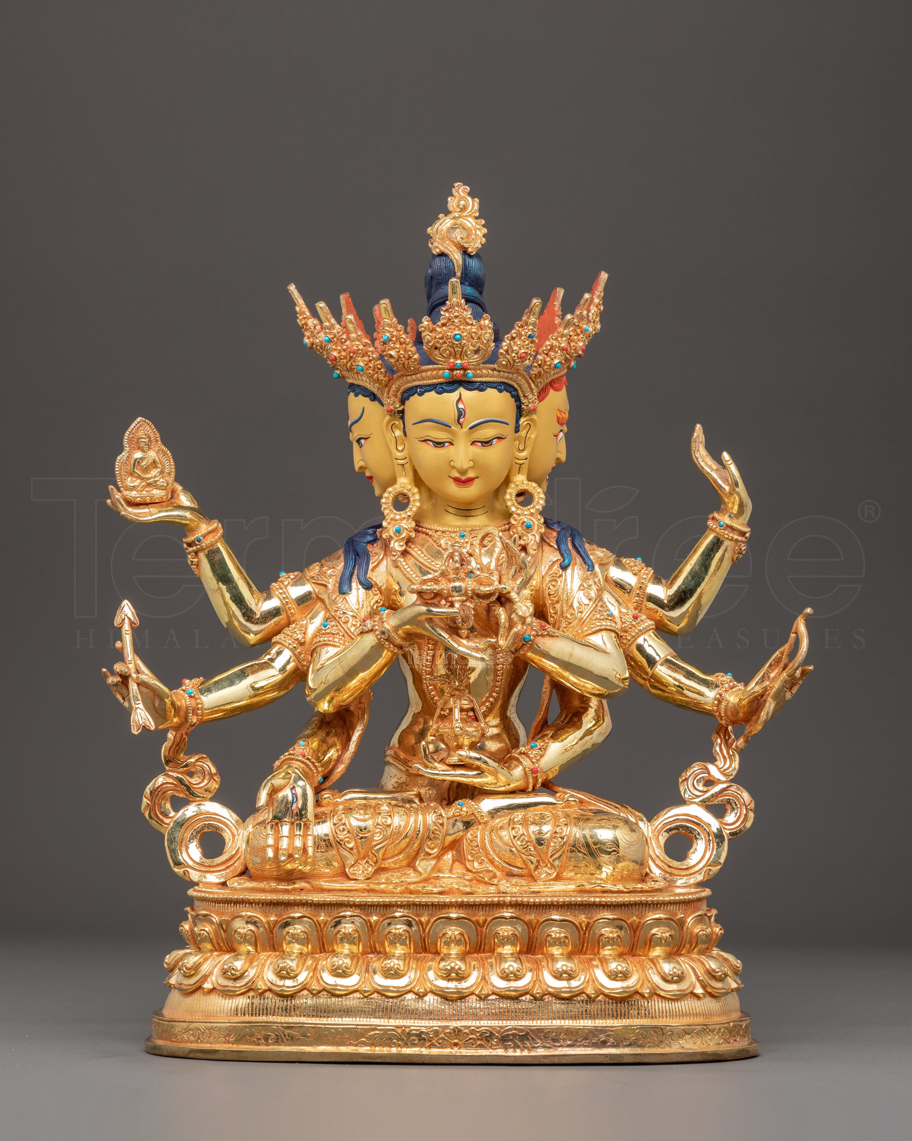 Statue of Victorious One: Ushnishavijaya Namgyalma