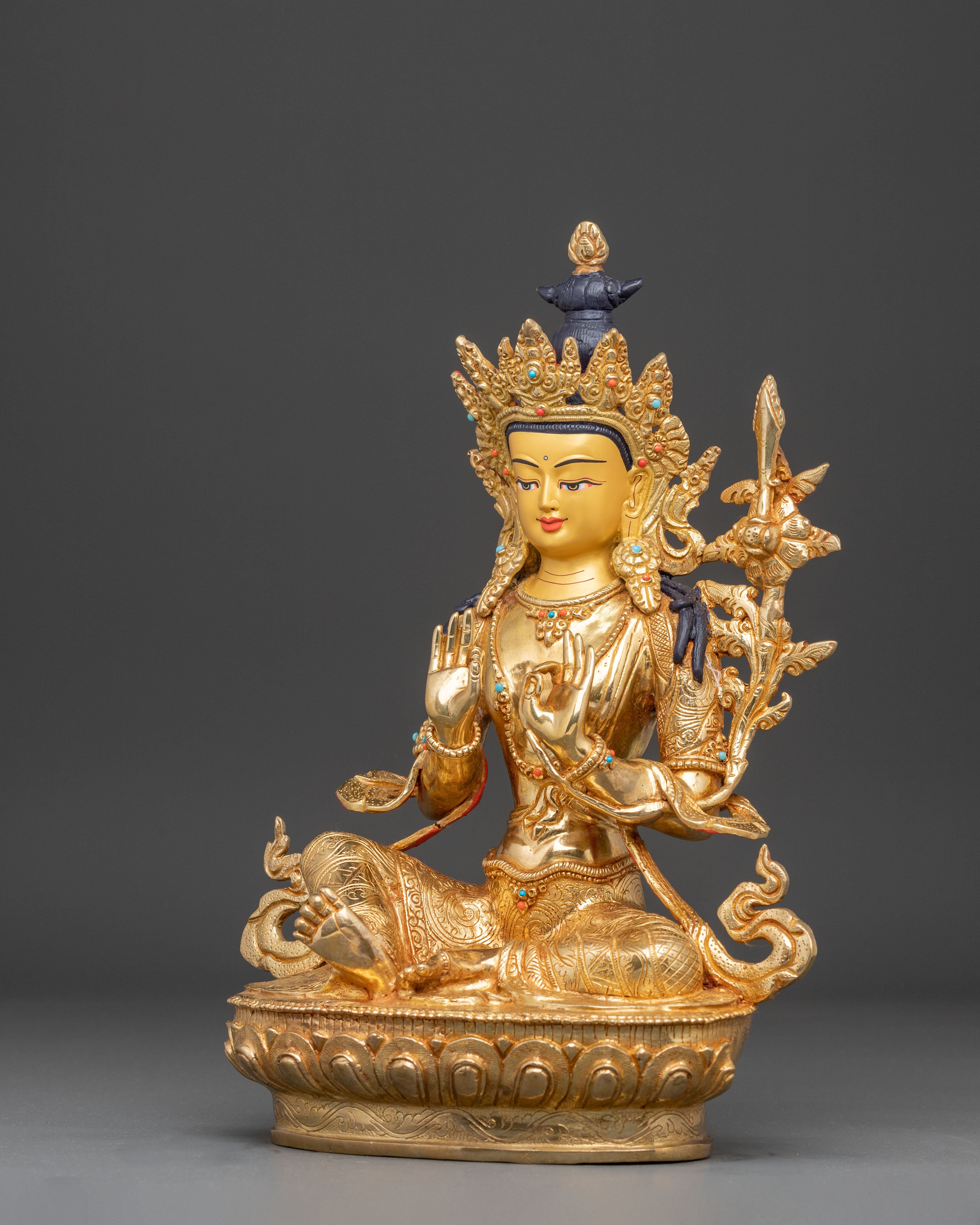 Handmade Akashgarbha Buddha Statue | Symbol of Boundless Space