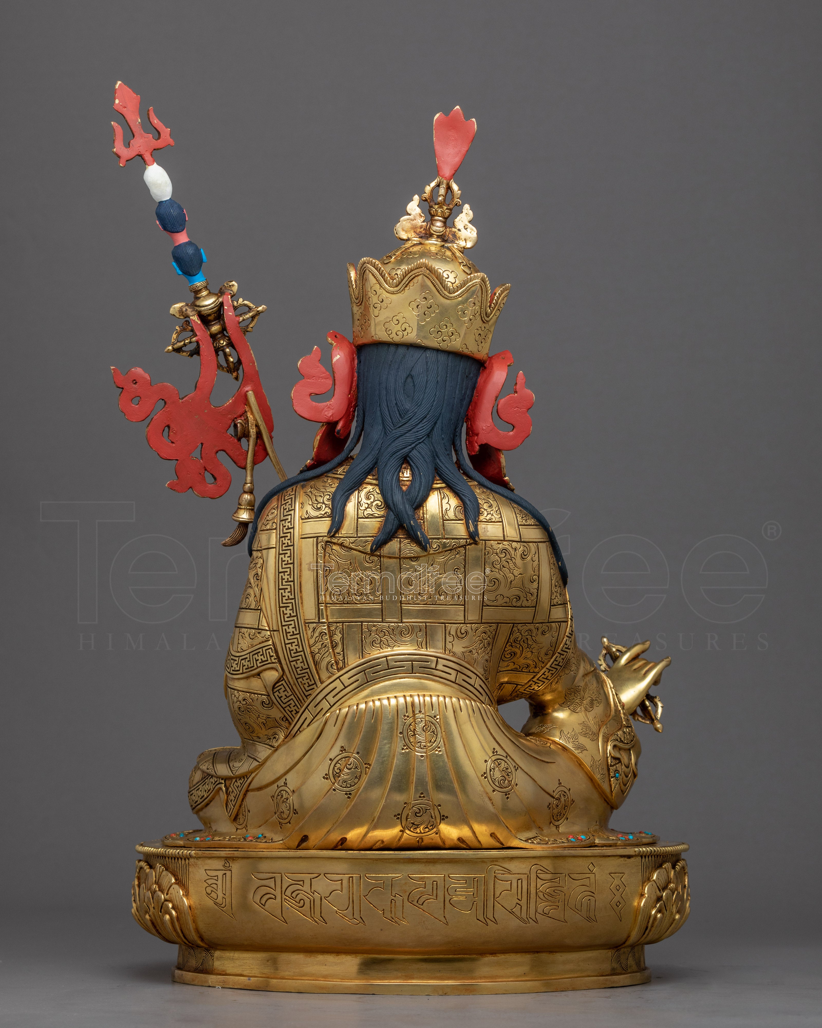 A Practice Of Padmasambhava Sculpture | Himalayan Art Of Lotus Born Master - Termatree