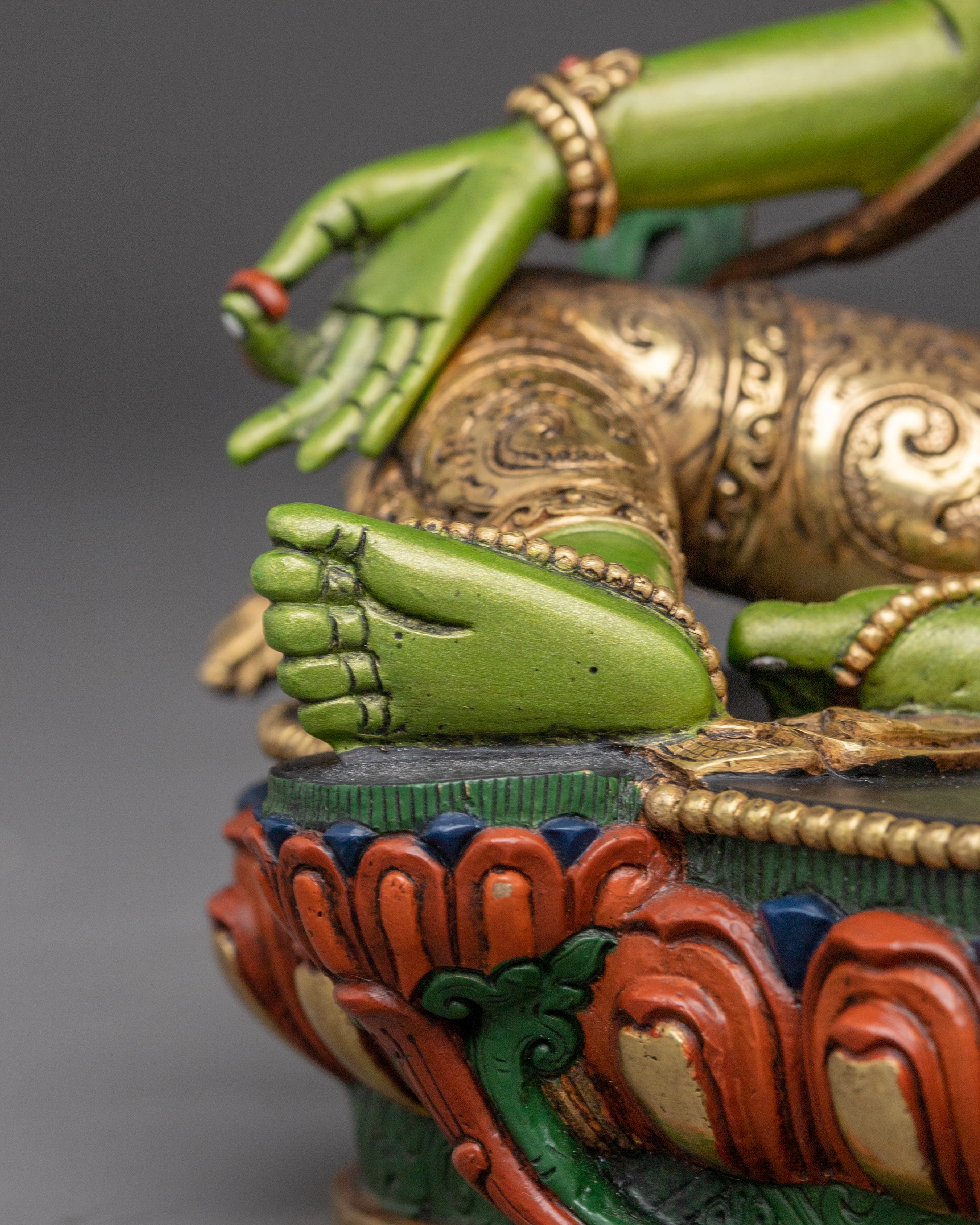 Himalayan Bodhisattva Statue Set | Symbol of Enlightened Wisdom