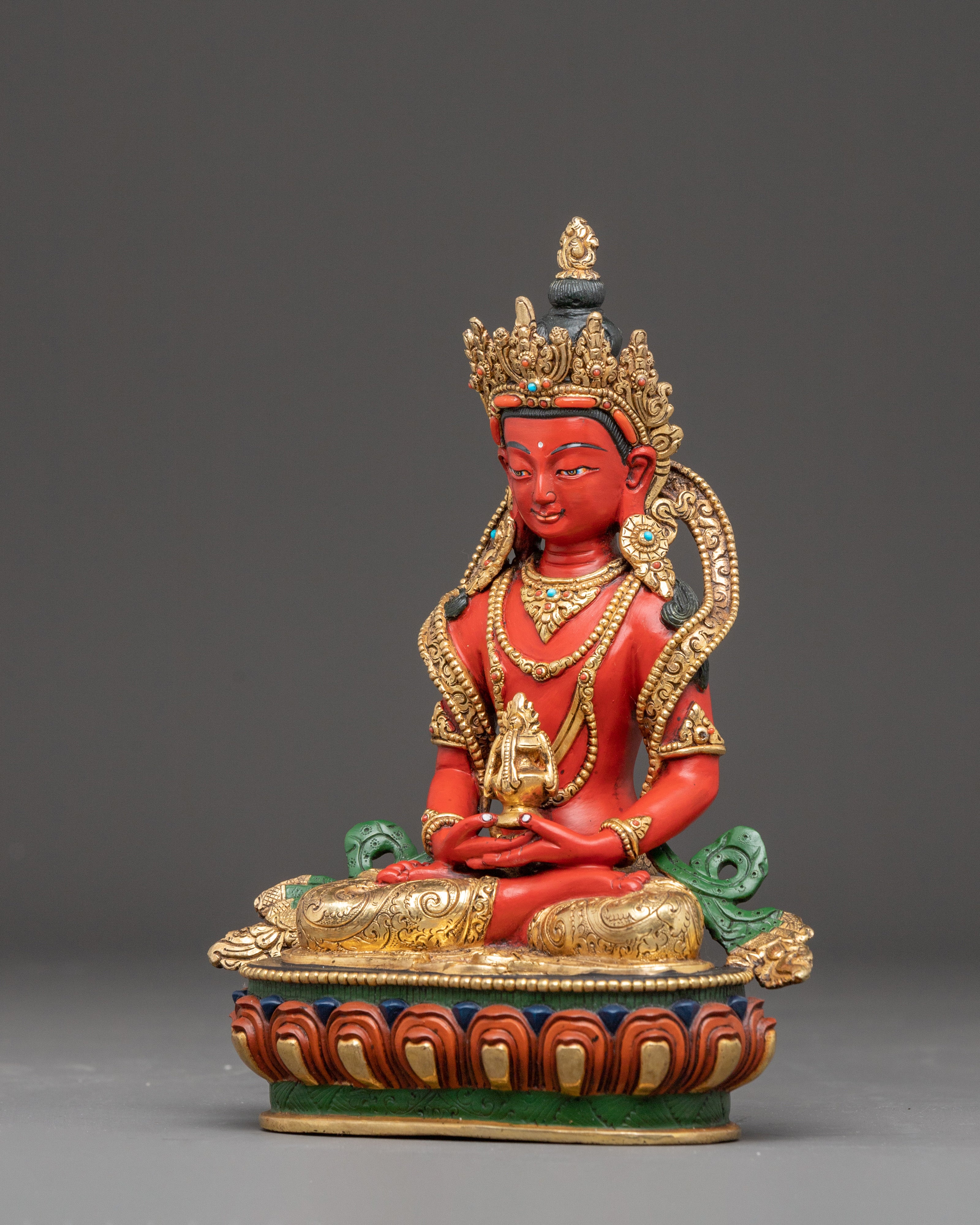 Himalayan Bodhisattva Statue Set | Symbol of Enlightened Wisdom