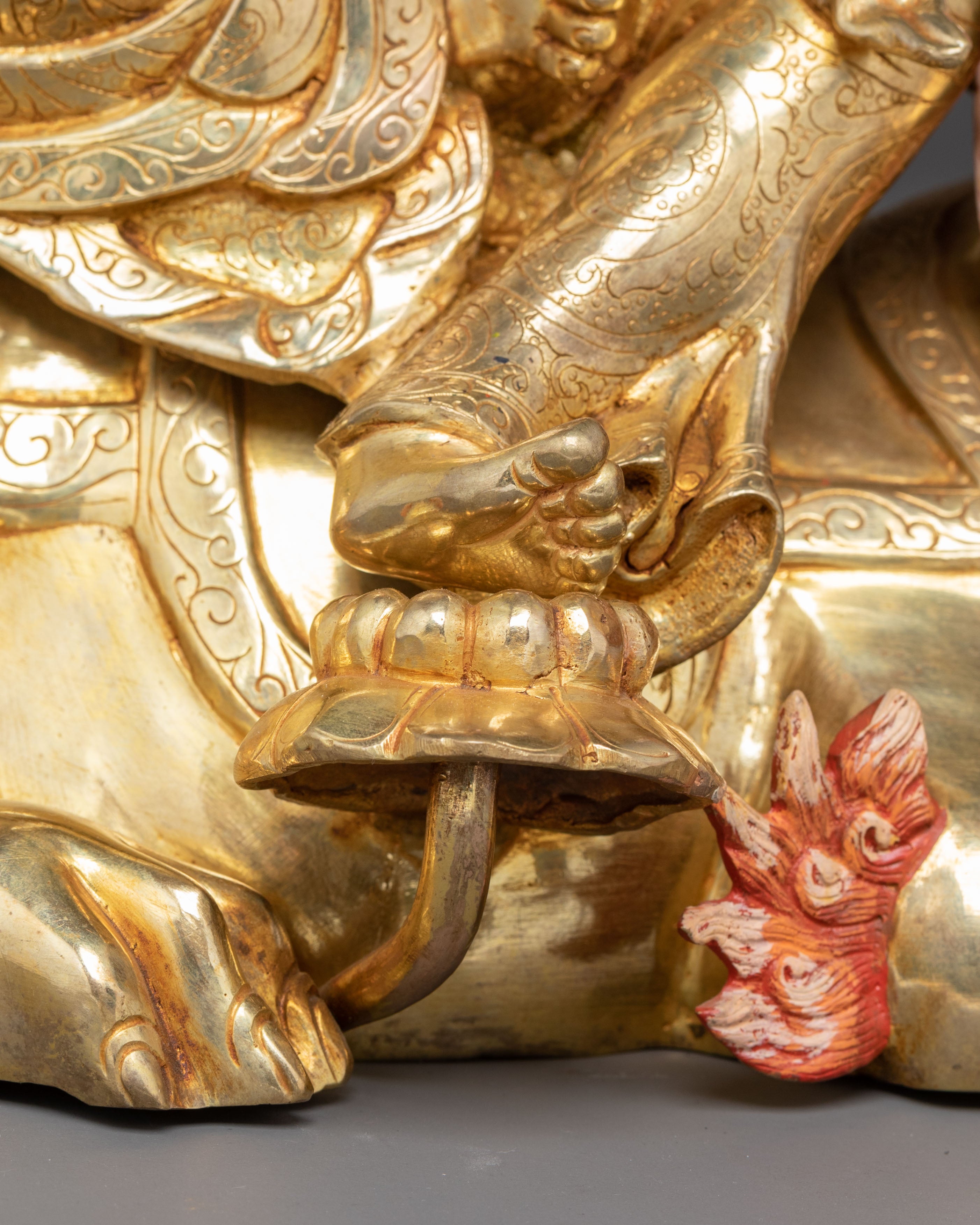 Golden Statue of Lokeshwor | Manifestation of Chenrezig