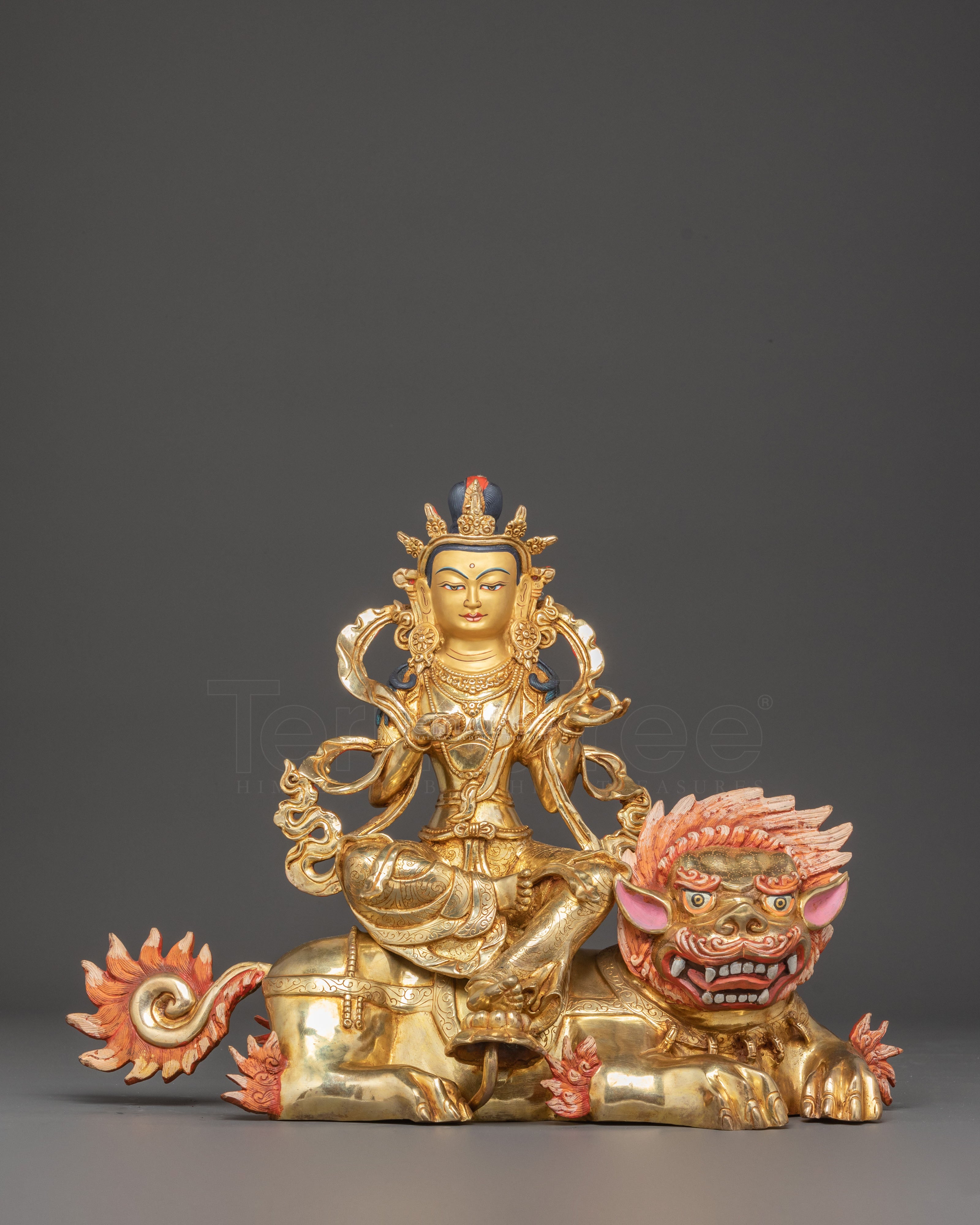 Golden Statue of Lokeshwor