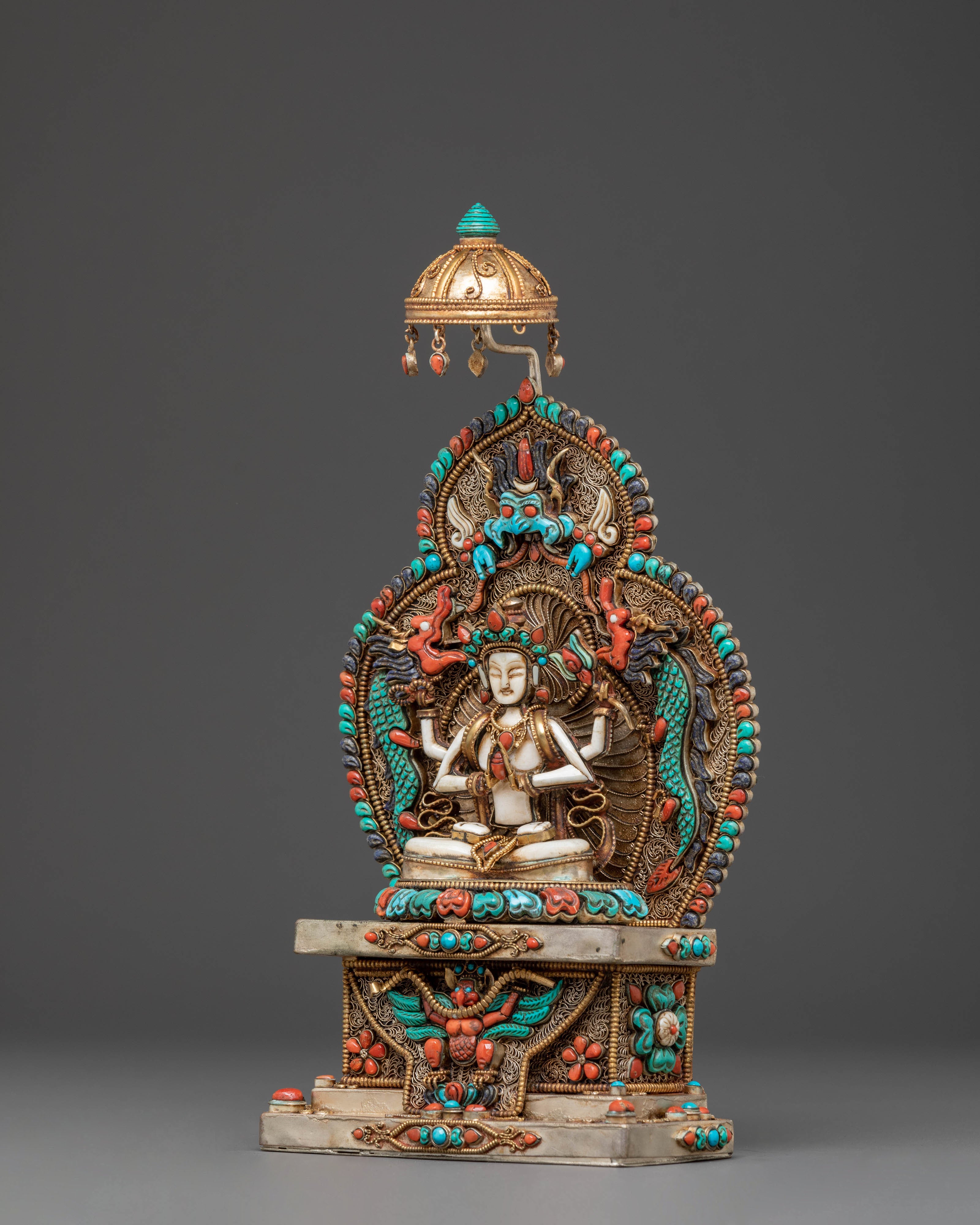 Chenrezig Statue: Love and Compassion Deity | Meditation Decor