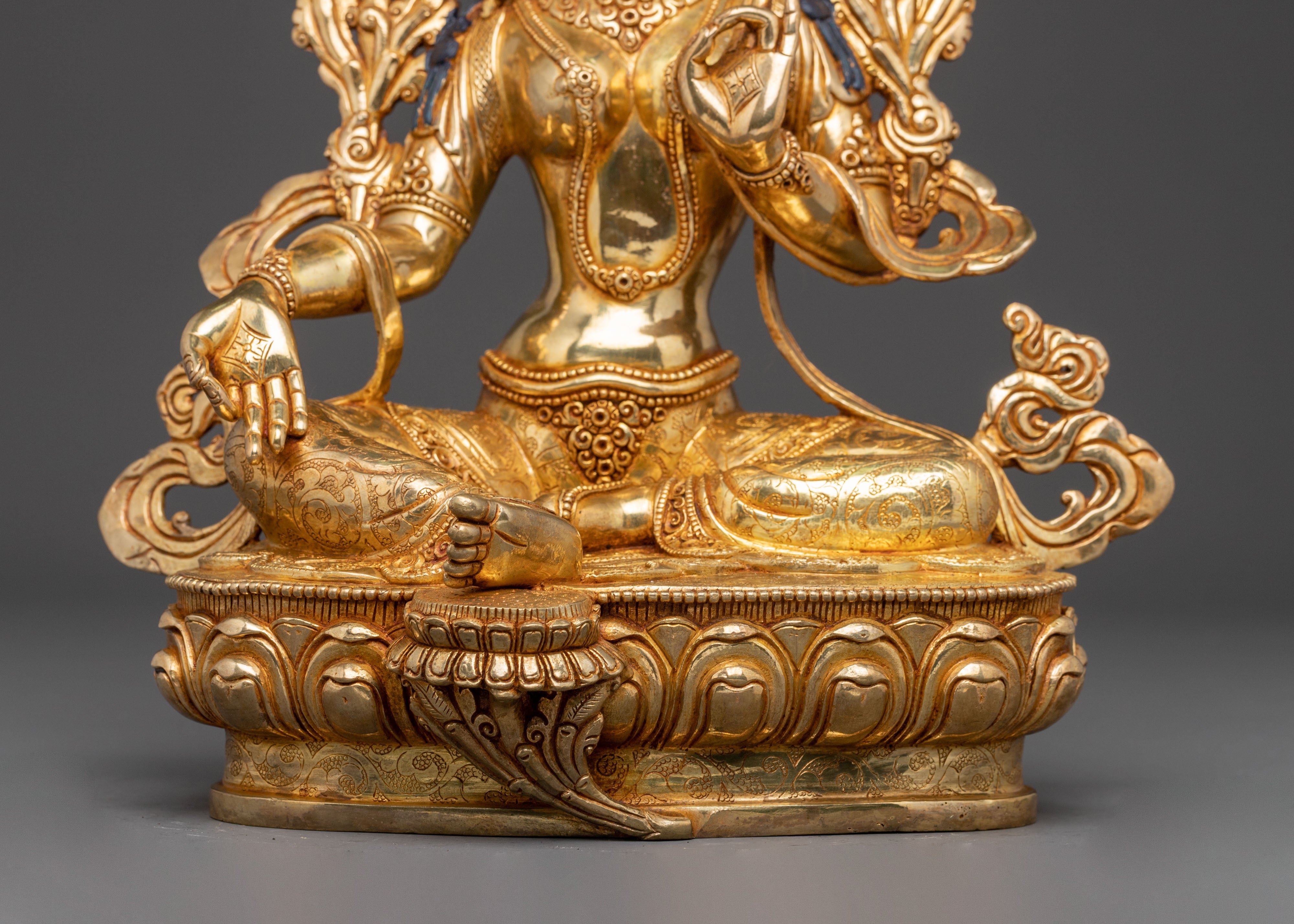 Divine Green Tara Handmade Statue | Symbol of Wisdom