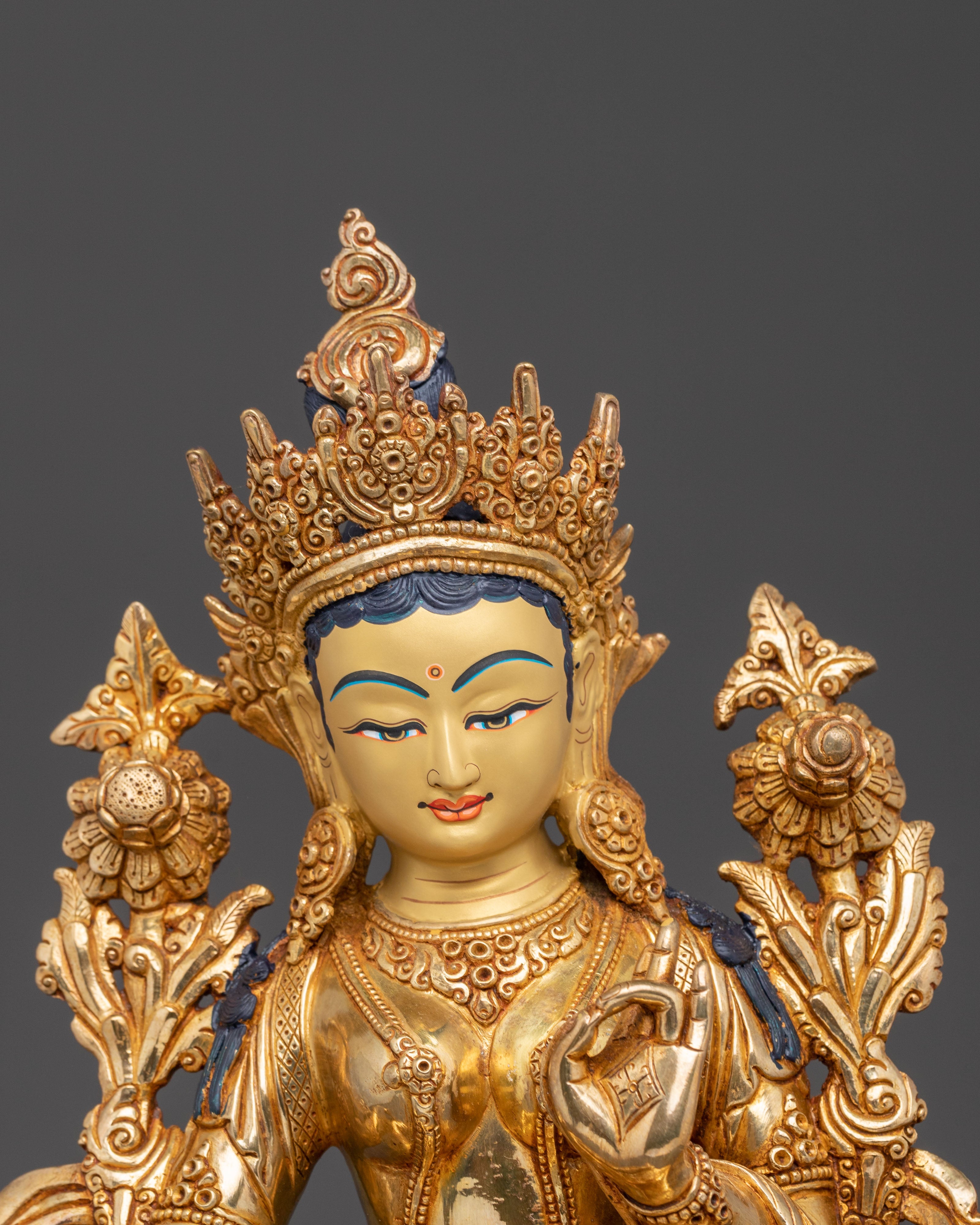 Divine Green Tara Handmade Statue | Symbol of Wisdom