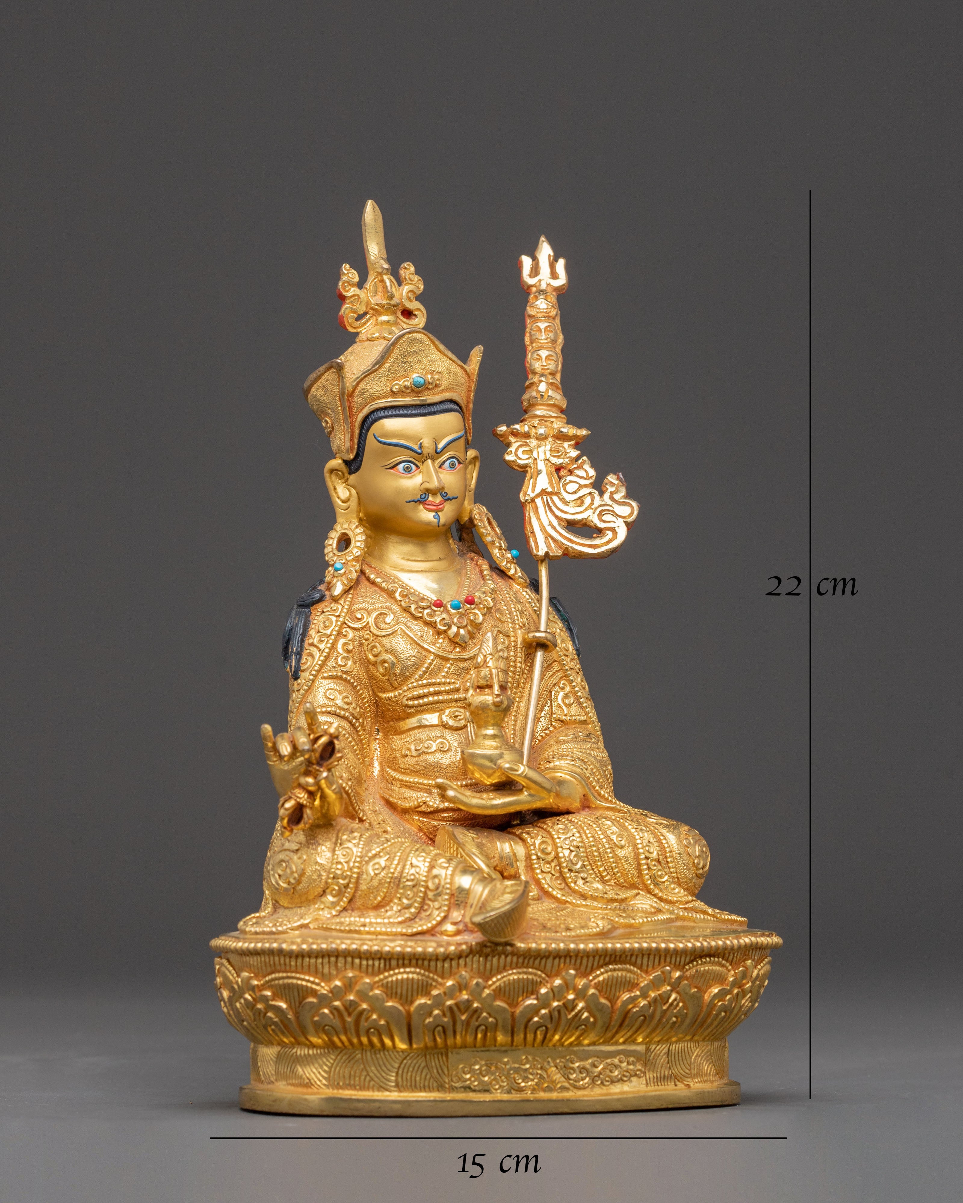 Handmade Padmasambhava Statue of Lotus Born