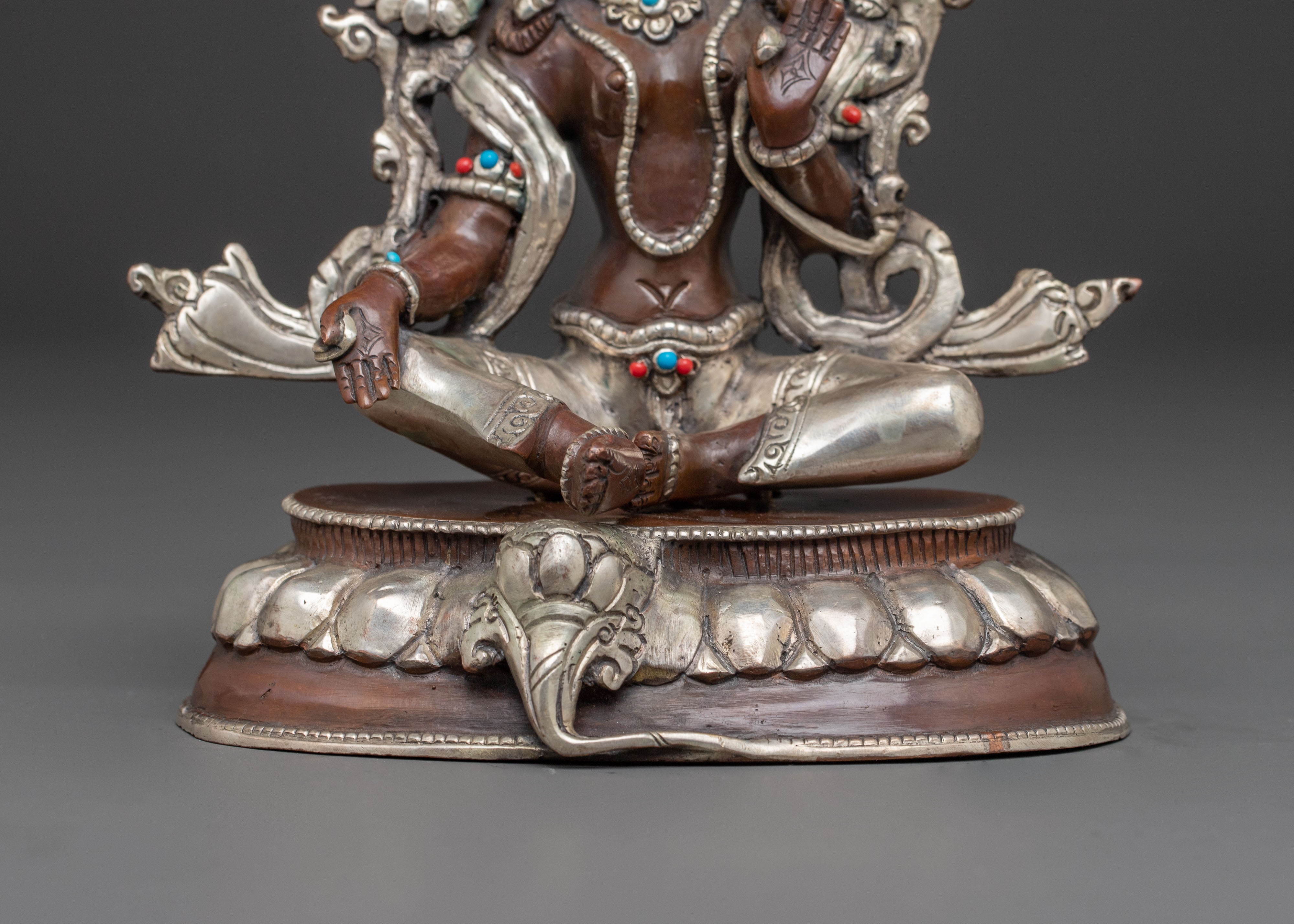 Serene Buddhist Green Tara Handmade Statue | Mother of All Buddhas