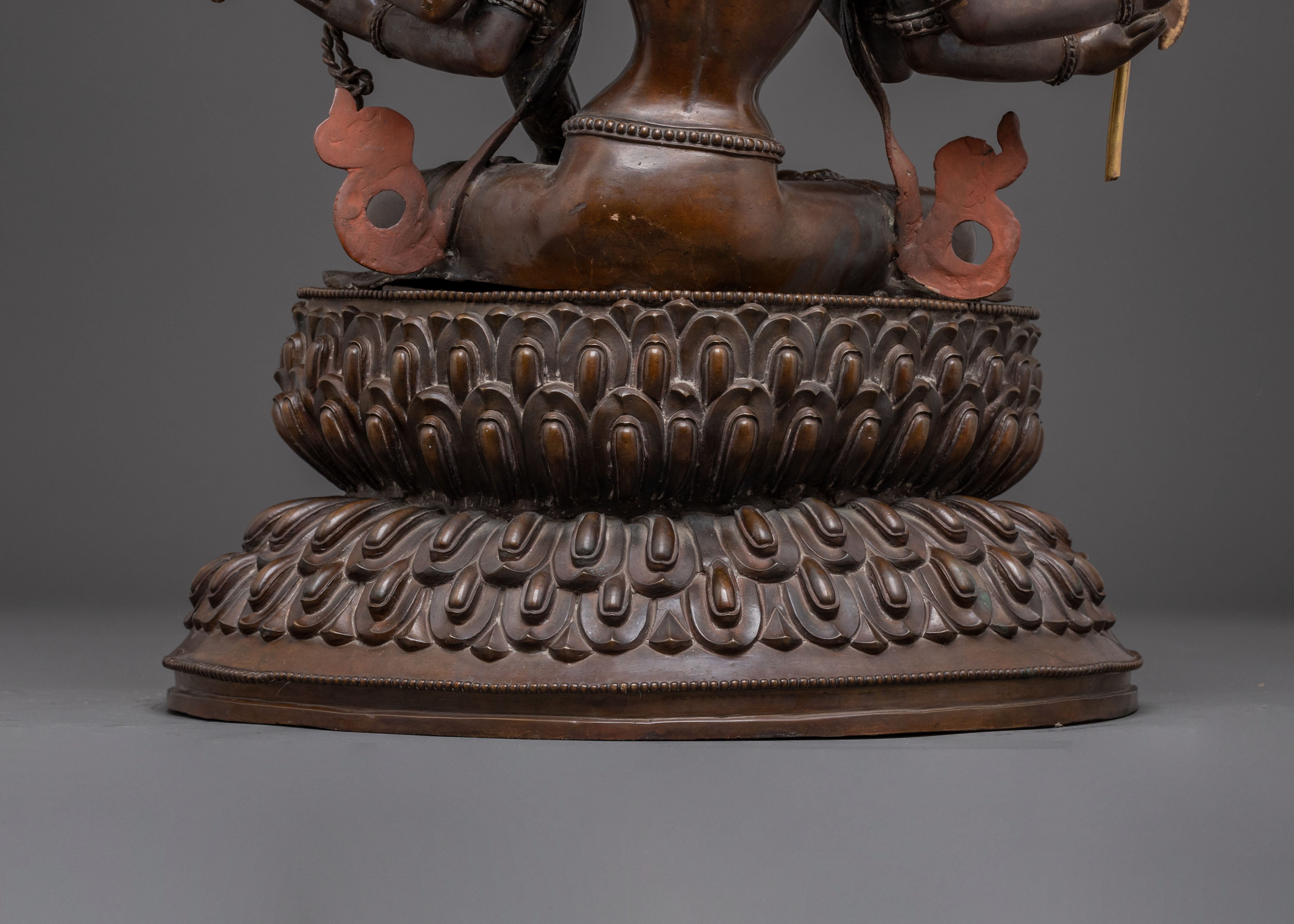 Handcrafted Maha Vajrasattva Oxidized Statue |  Symbol of Purity