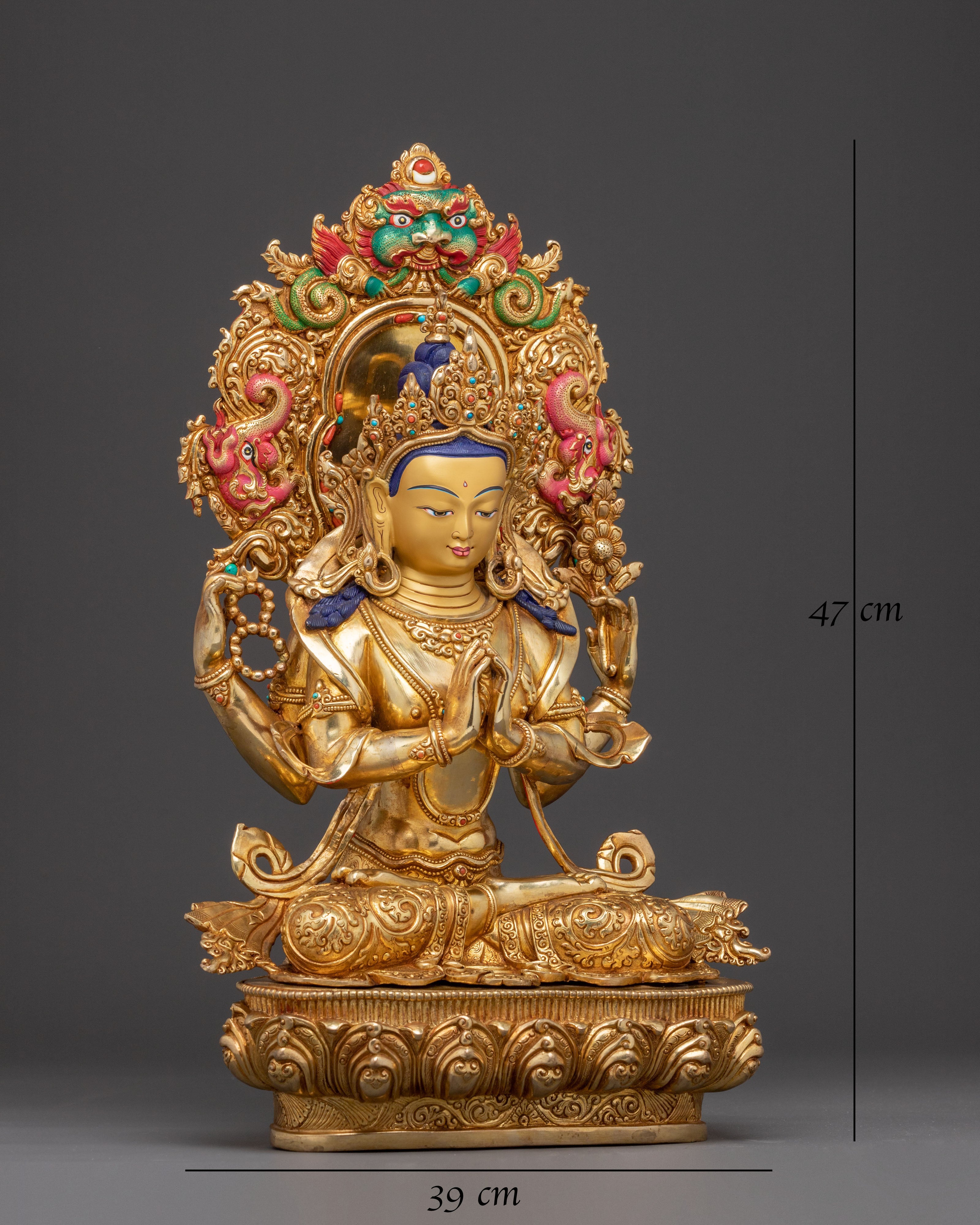 Merciful Chenrezig Bodhisattva Statue