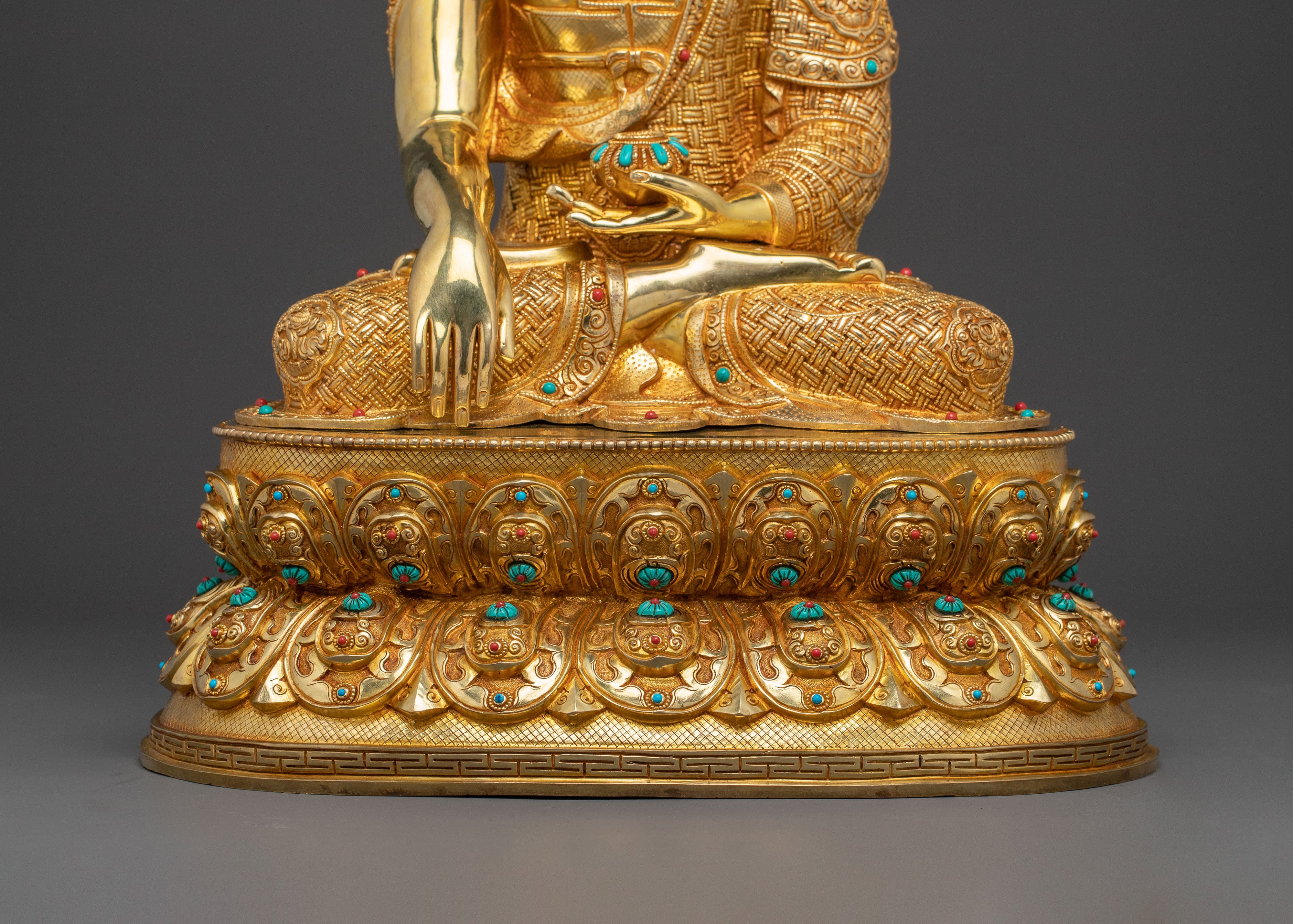 Handmade Shakyamuni Buddha Dharma Statue