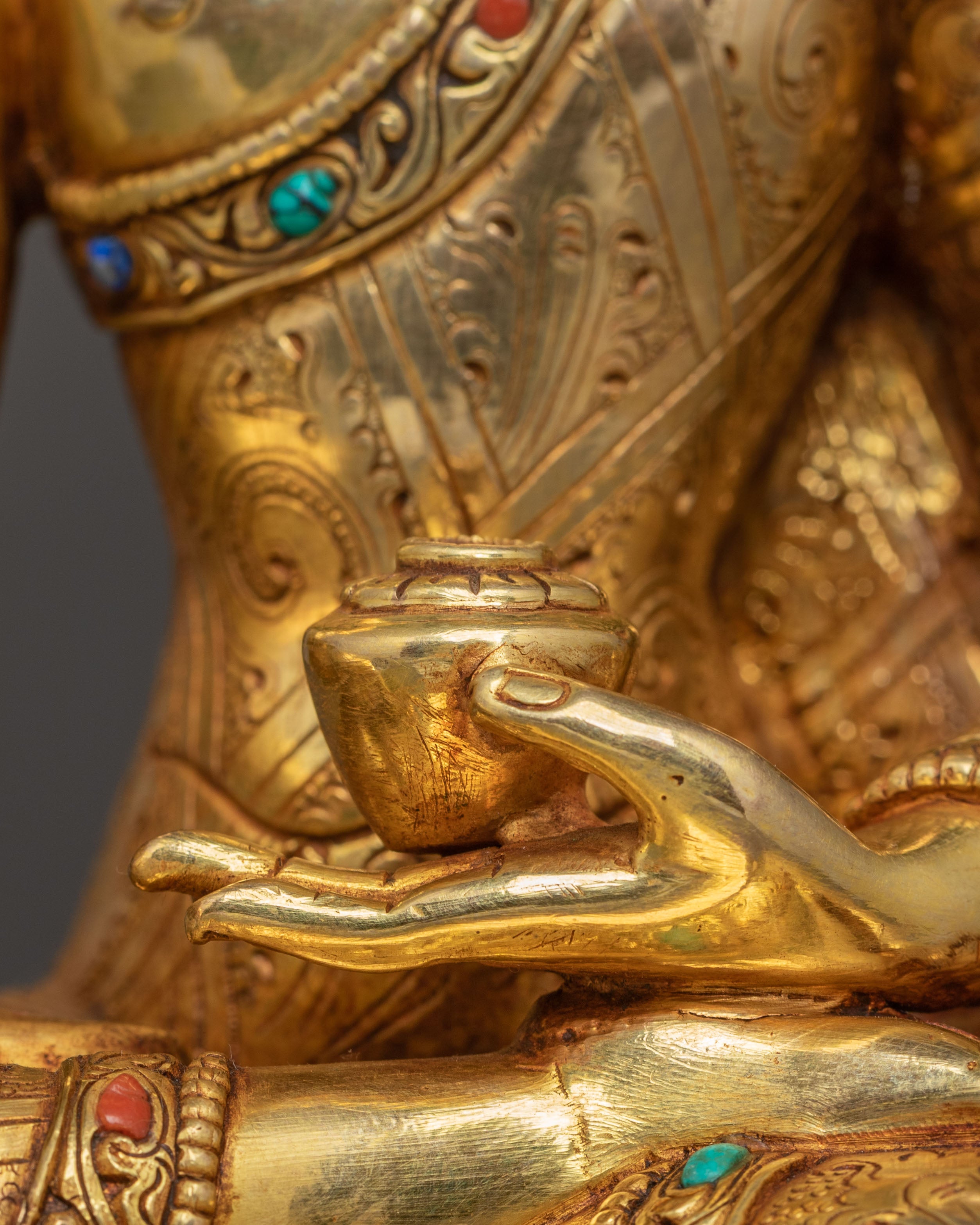 Exquisite Buddha Shakyamuni Decor Statue