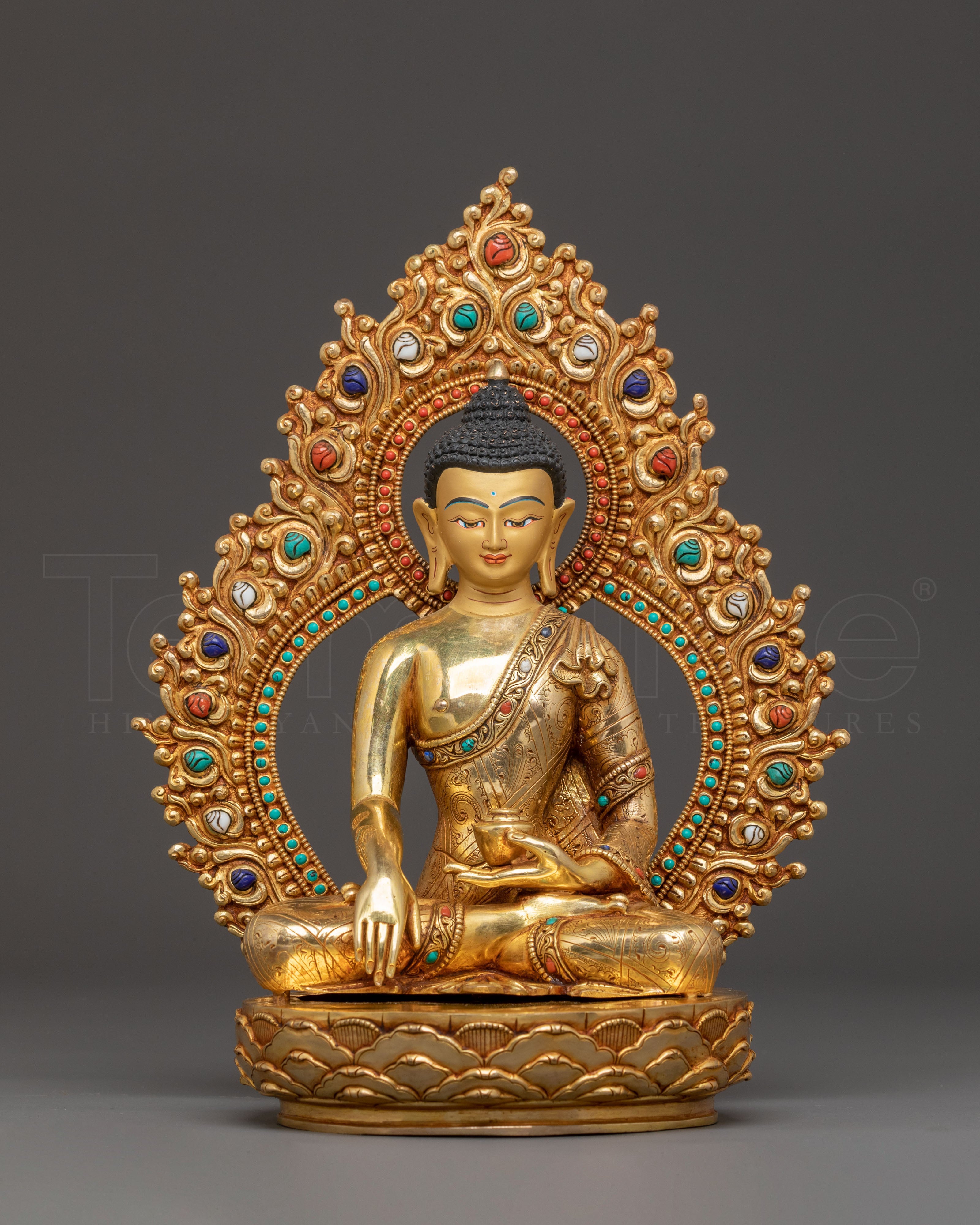 Exquisite Buddha Shakyamuni Decor Statue