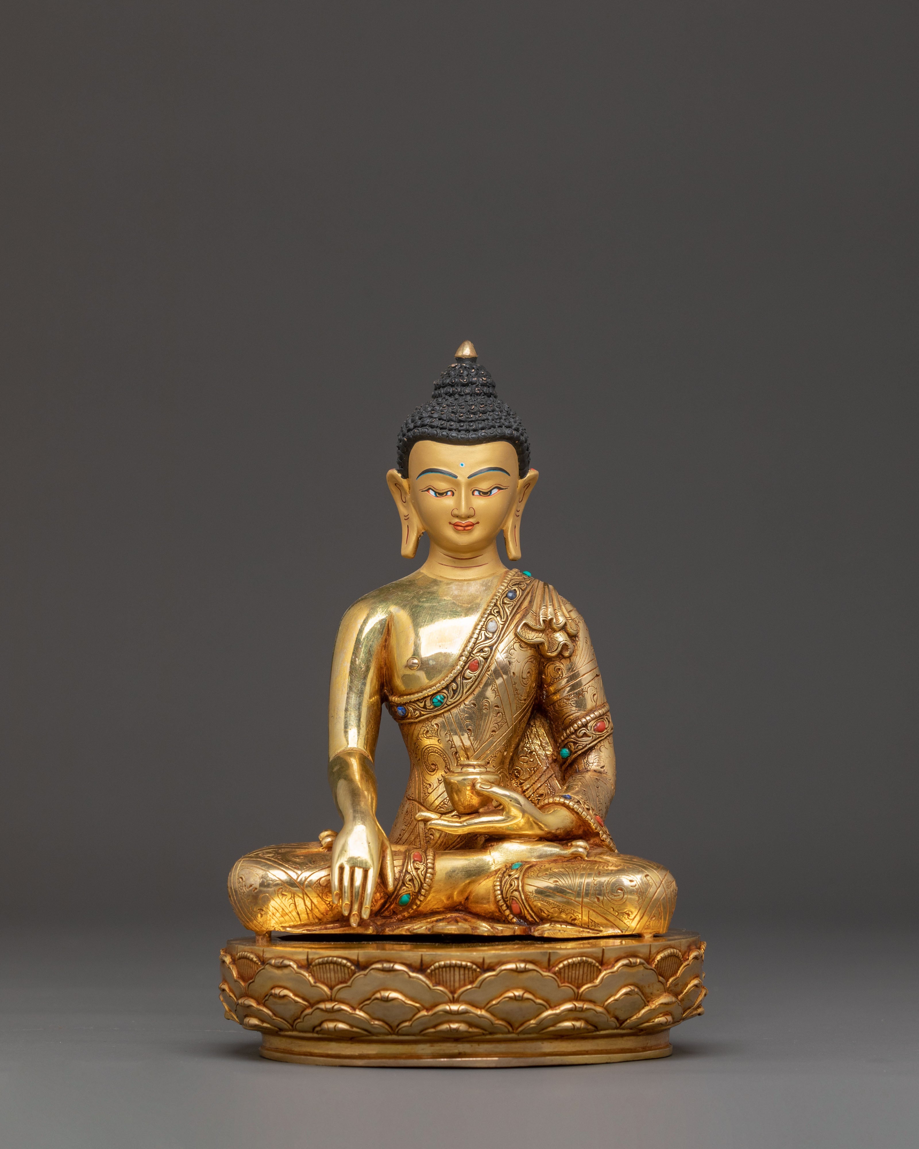 Exquisite Buddha Shakyamuni Decor Statue