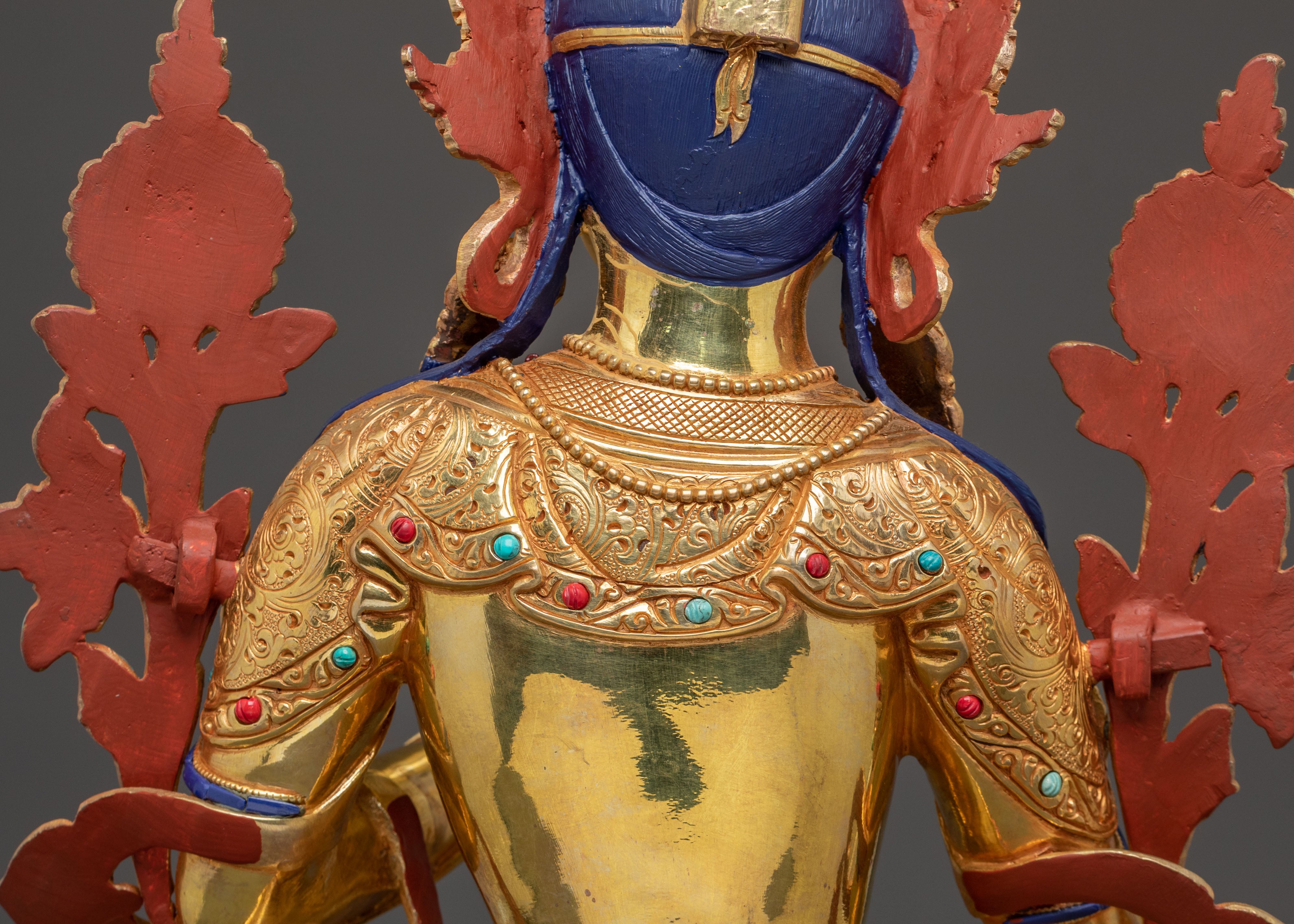 Sacred Healing Goddess White Tara Statue