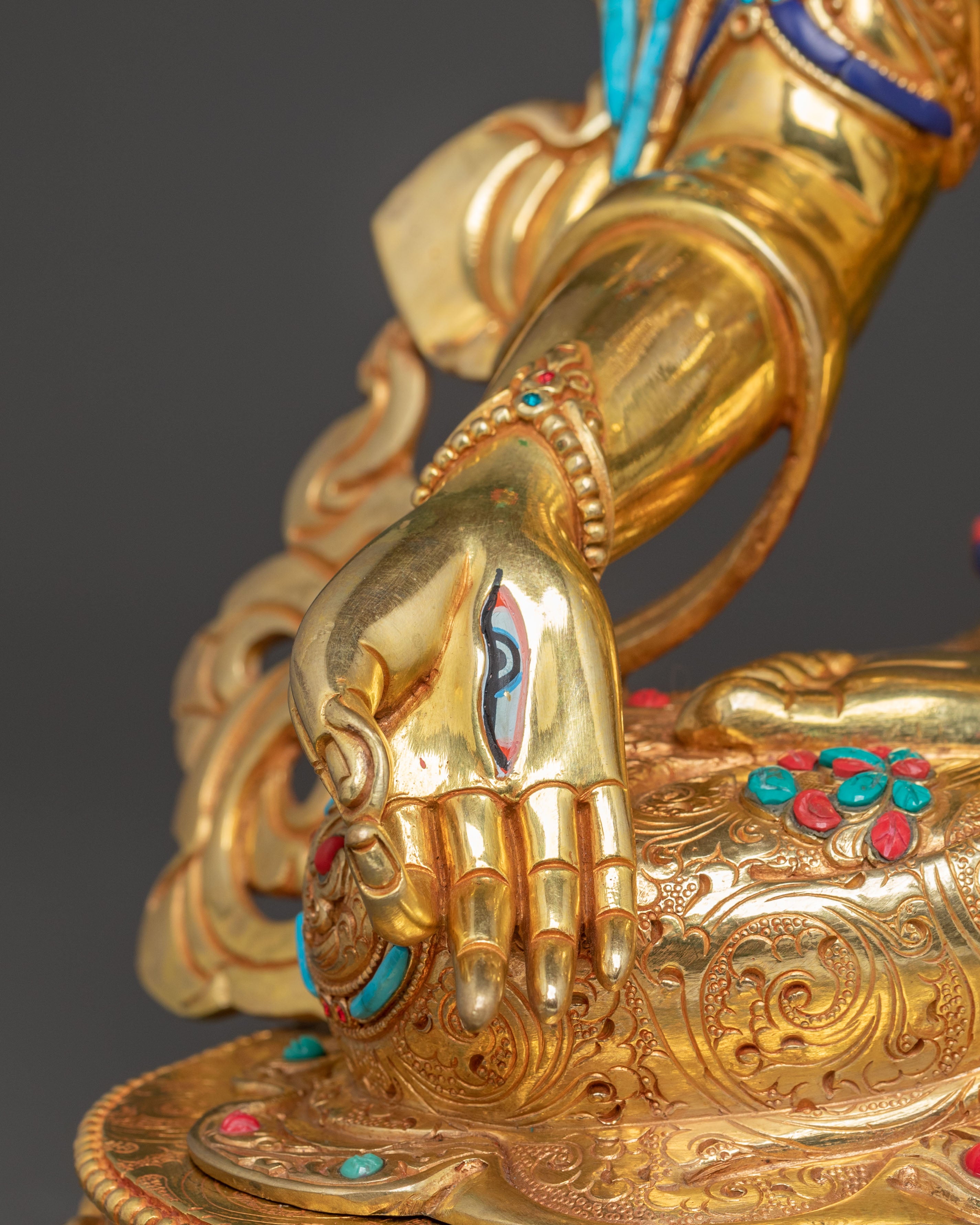 Sacred Healing Goddess White Tara Statue