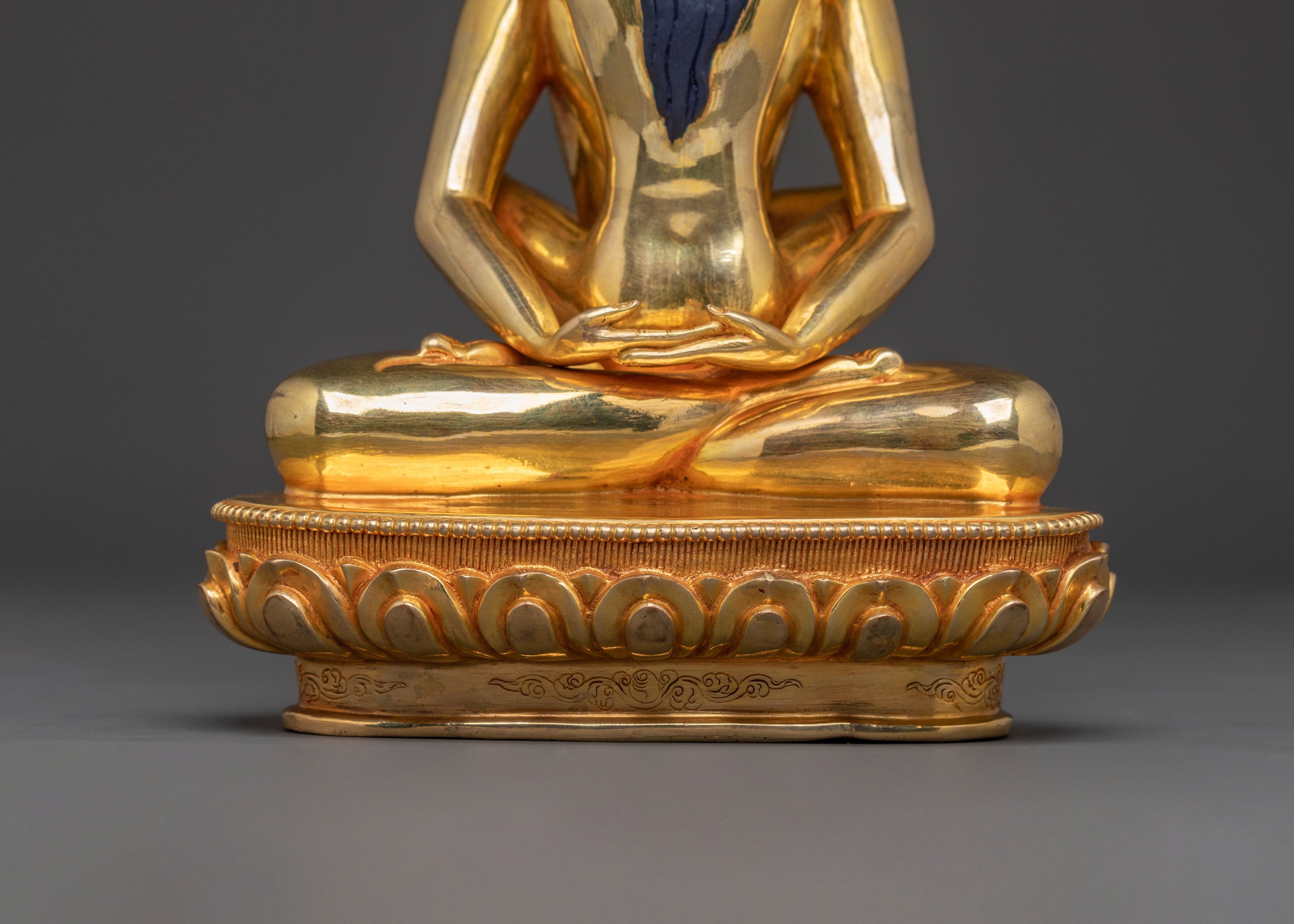 Sacred Samantabhadra with Consort Statue | Primordial Union