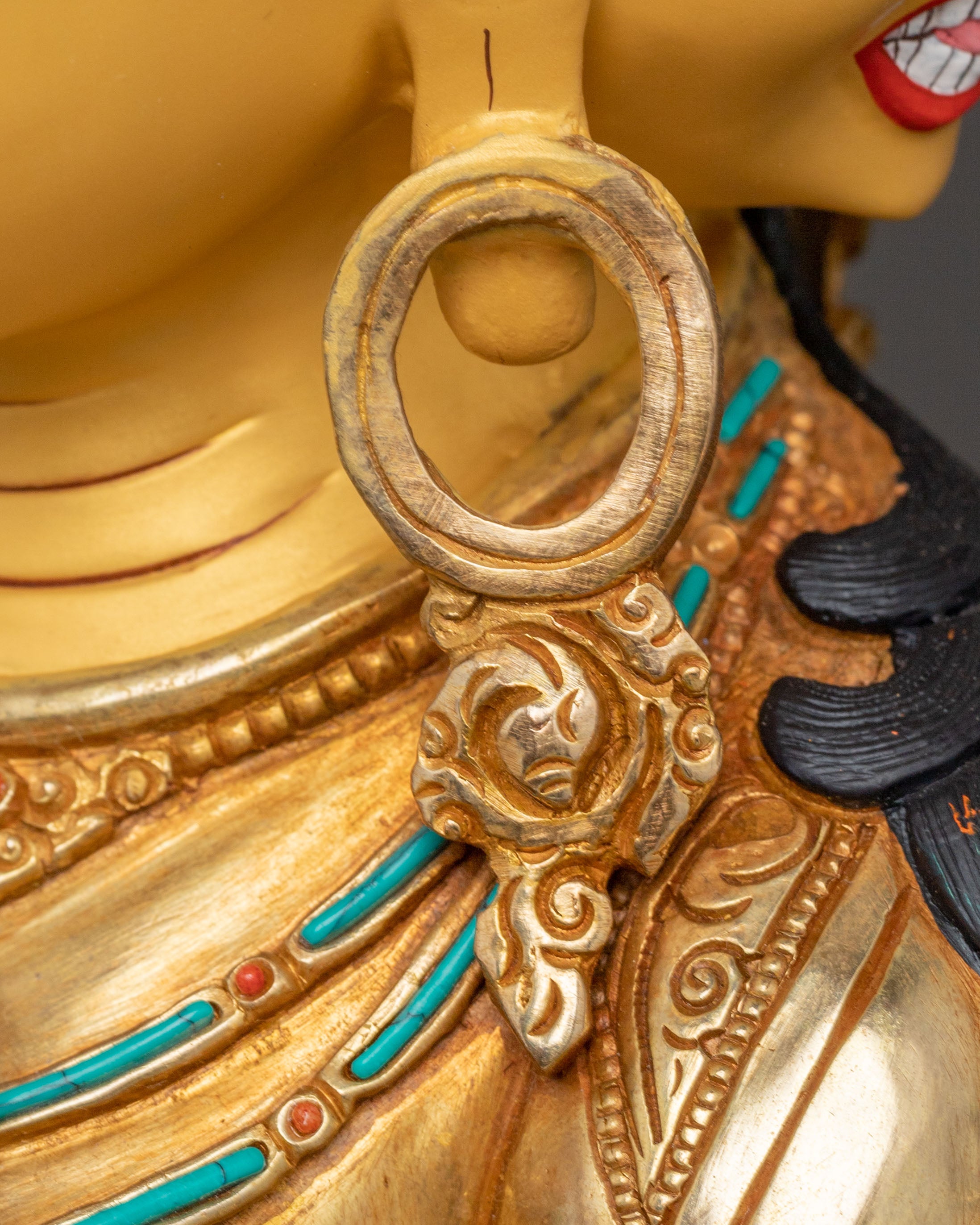 Golden Copper Namgyalma Statue | Supreme Long Life Deity