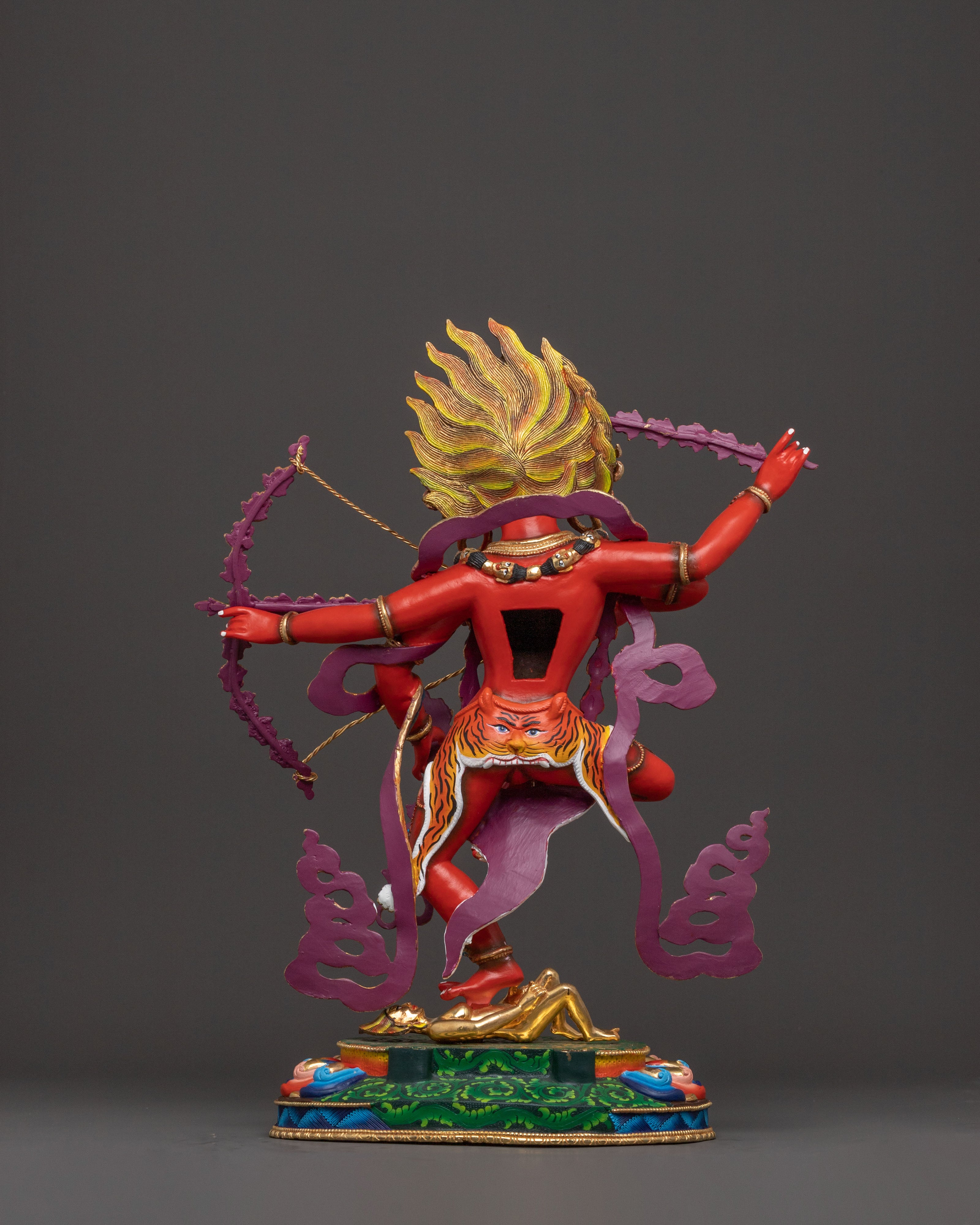 Handcrafted Sacred Kurukulla Statue |  Buddhist Artwork from Nepal