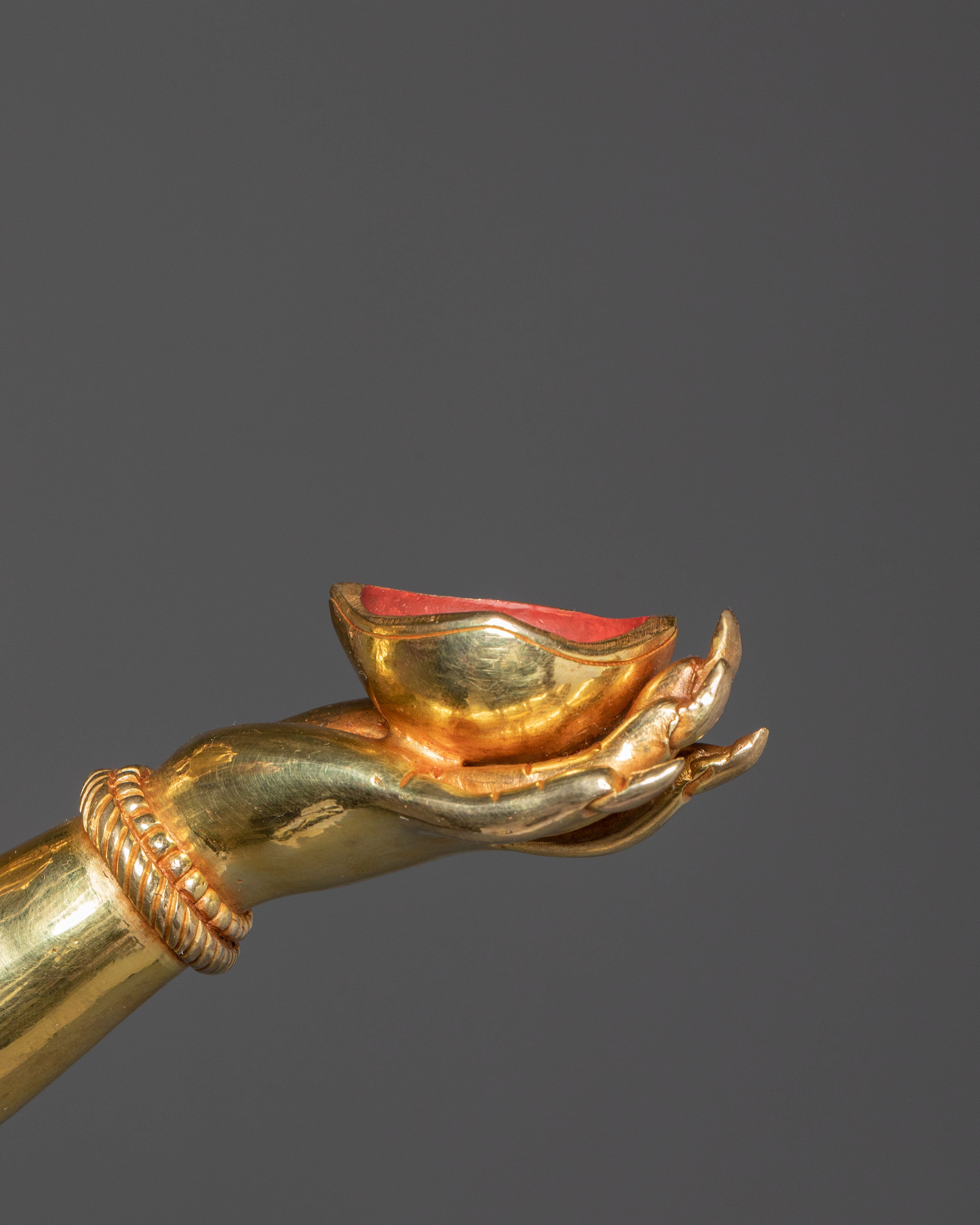 Yamantaka Fierce Protector Statue – 24K Gold Gilded Masterpiece