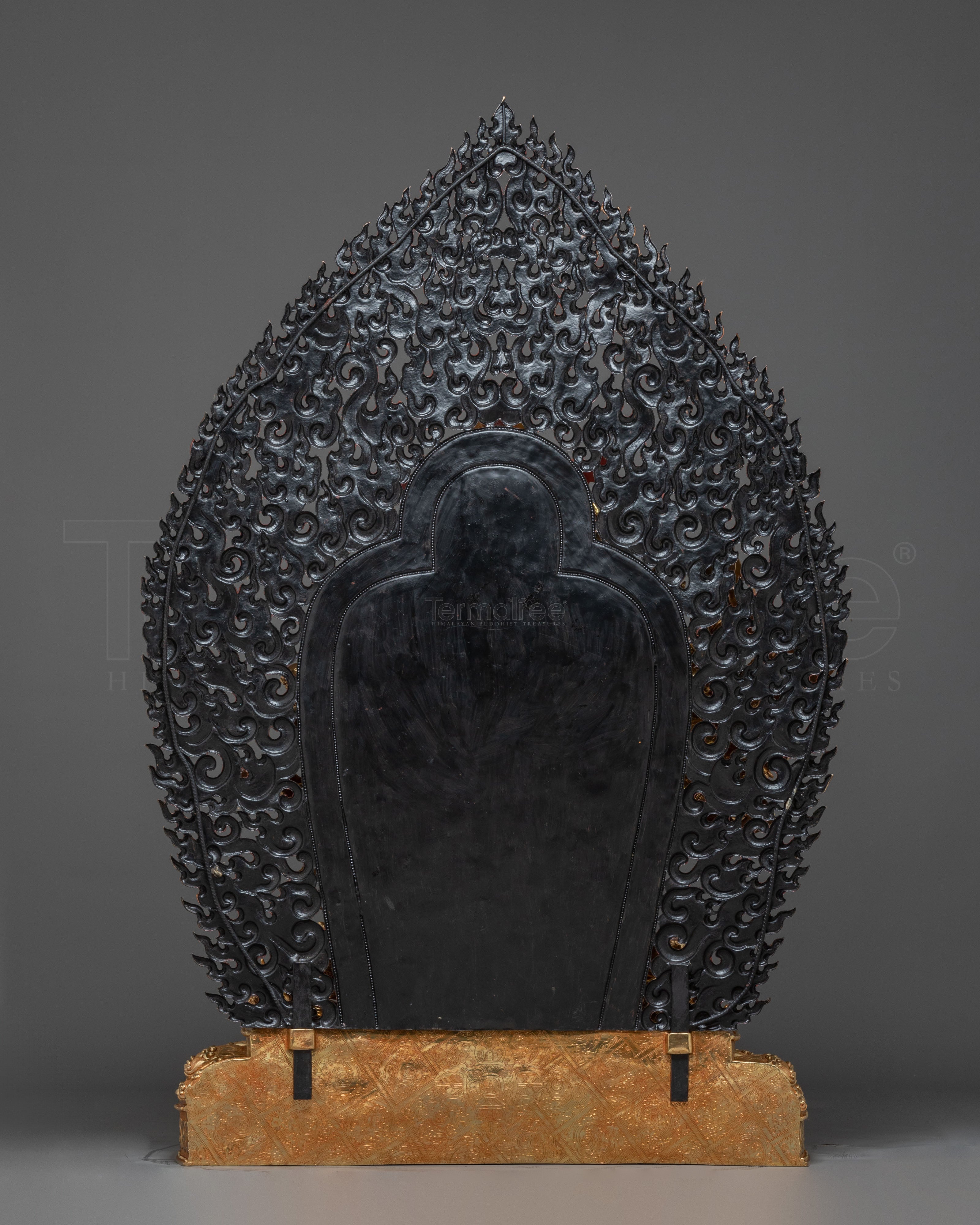 Yamantaka Fierce Protector Statue – 24K Gold Gilded Masterpiece