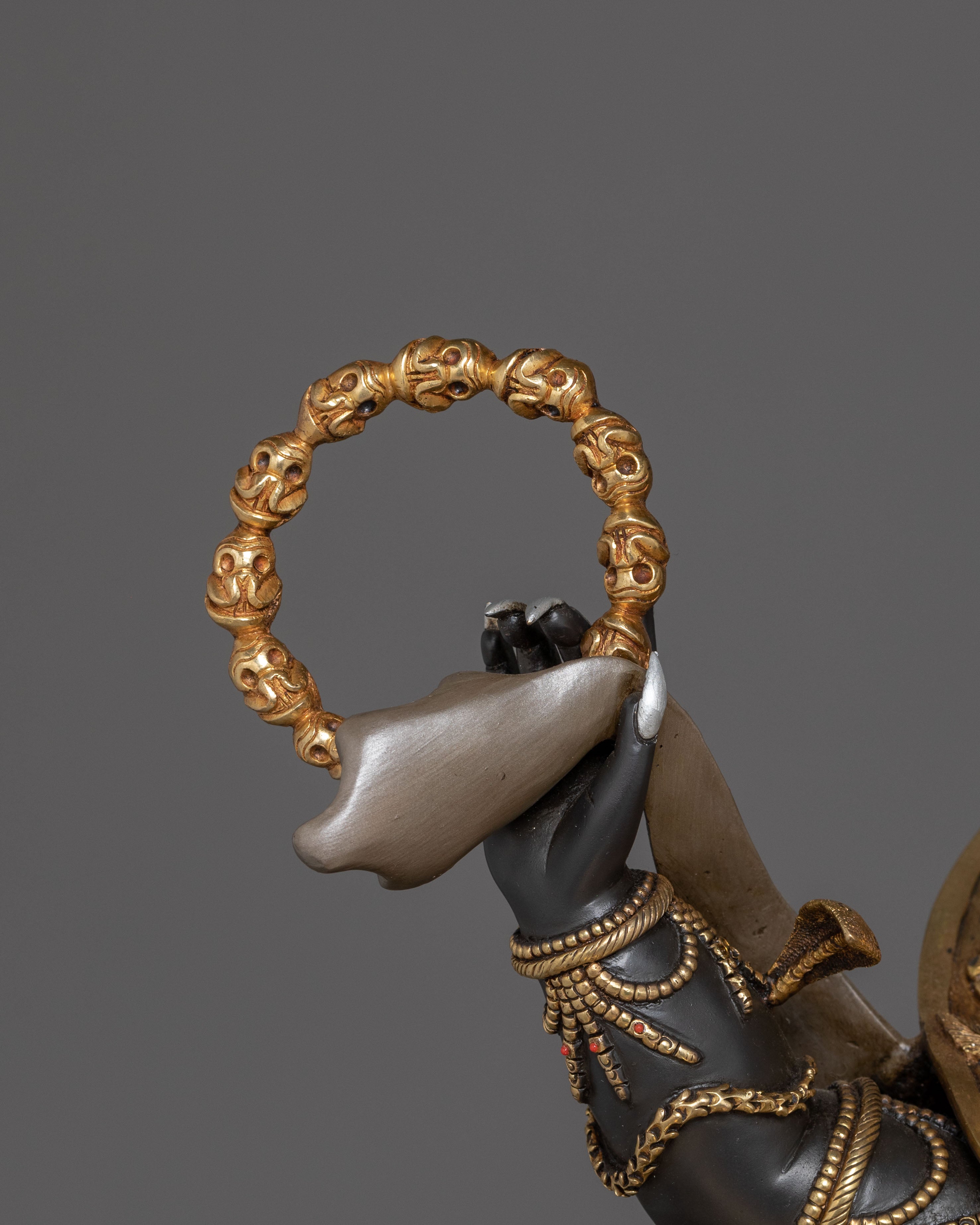 Big Six Armed Mahakala Statue - Himalayan Handcrafted Artwork