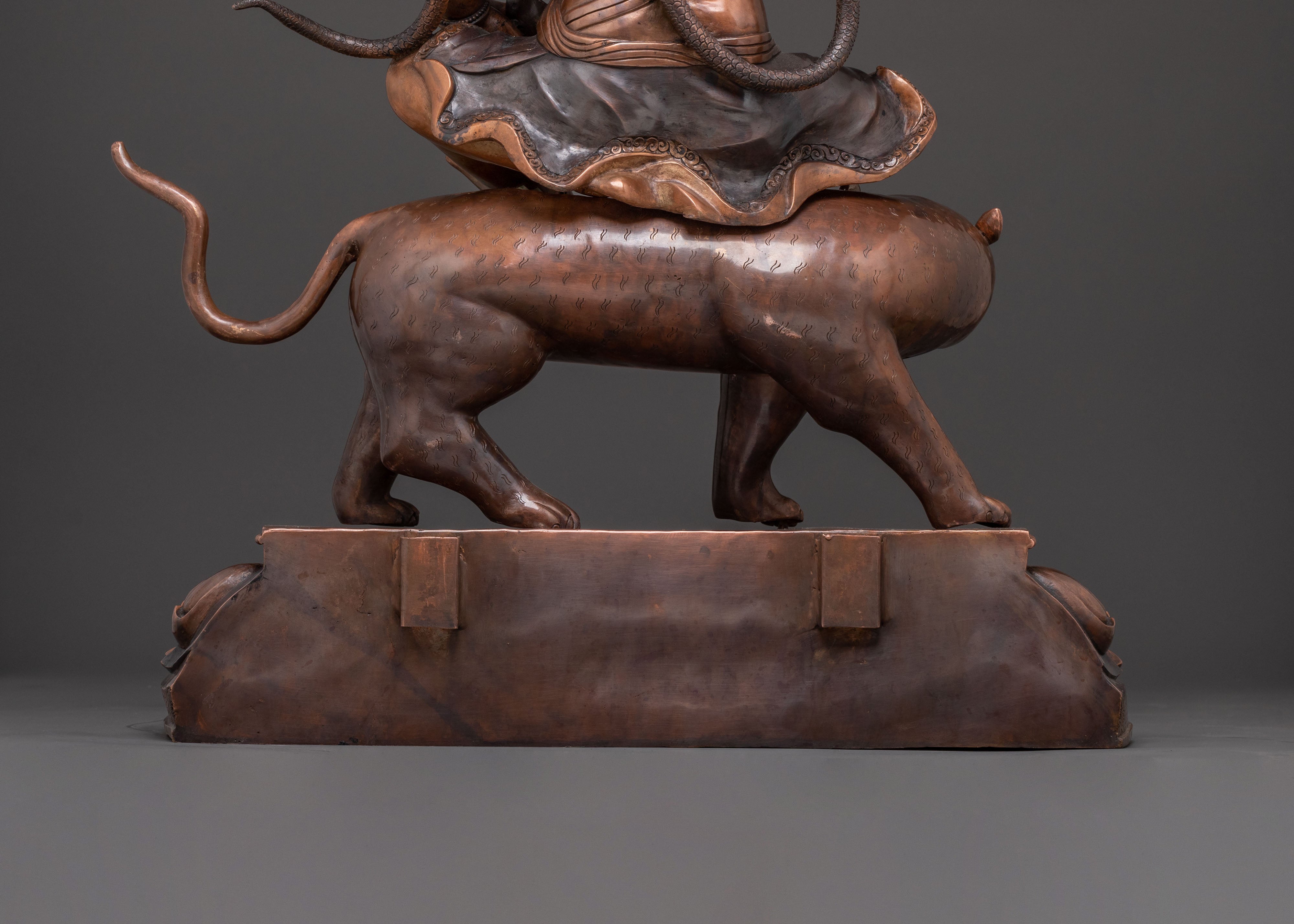 Dombi Heruka Meditation Statue – Oxidized Copper Statue