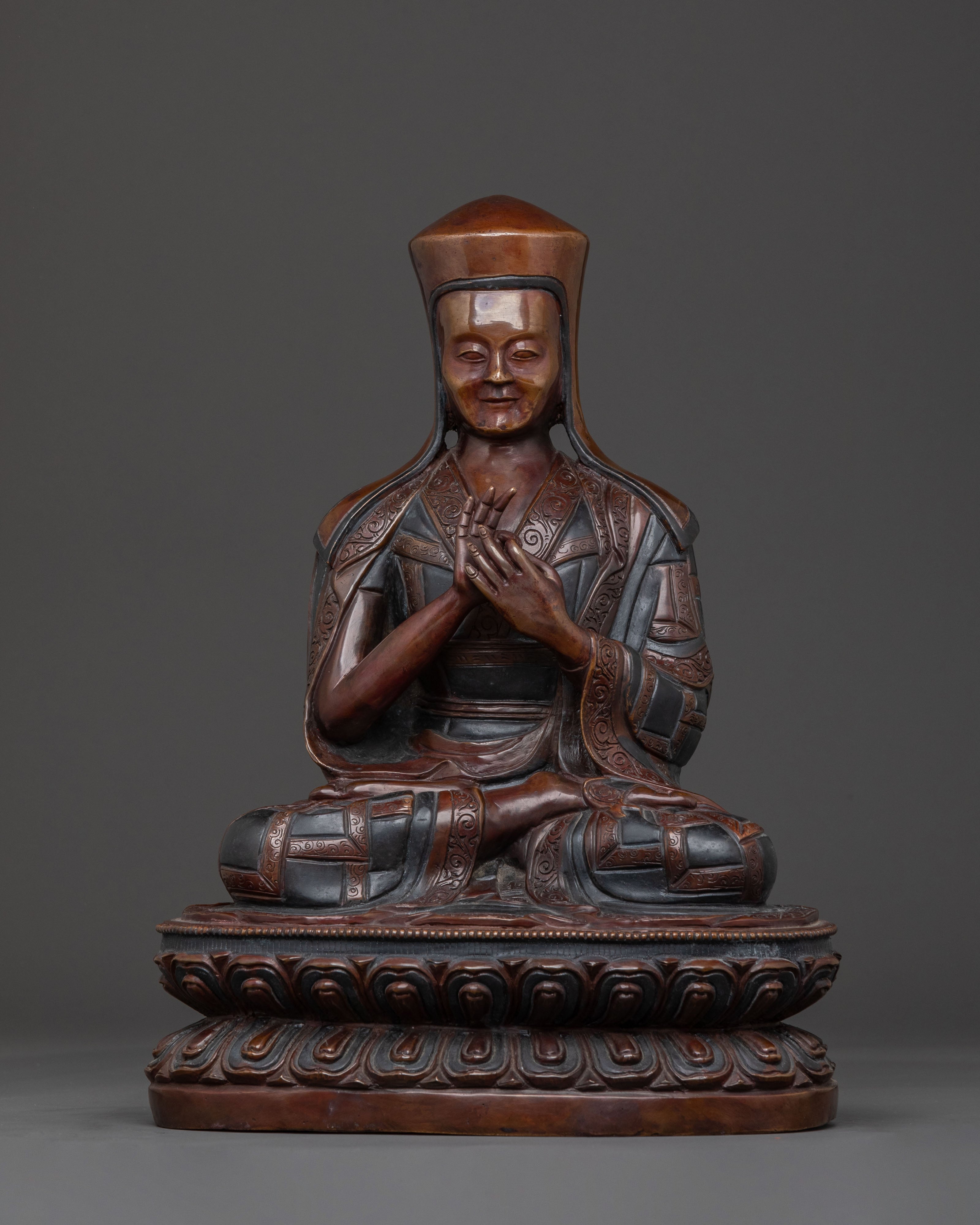 Karmapa: A Reverent Spiritual Statue