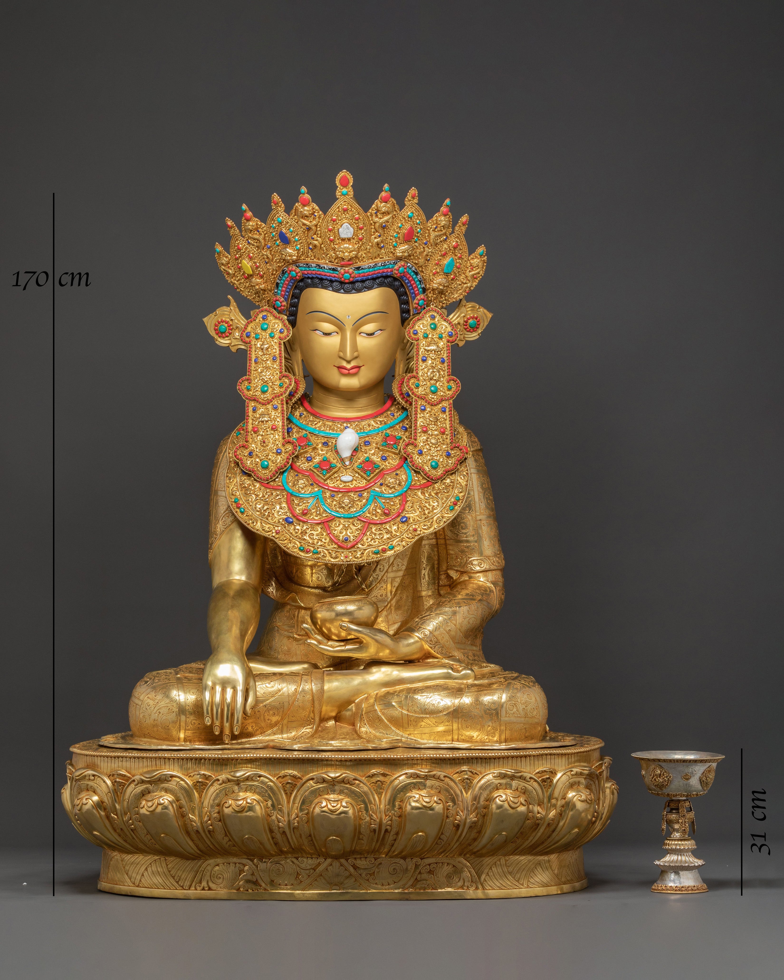 Large Size Shakyamuni Buddha Statue