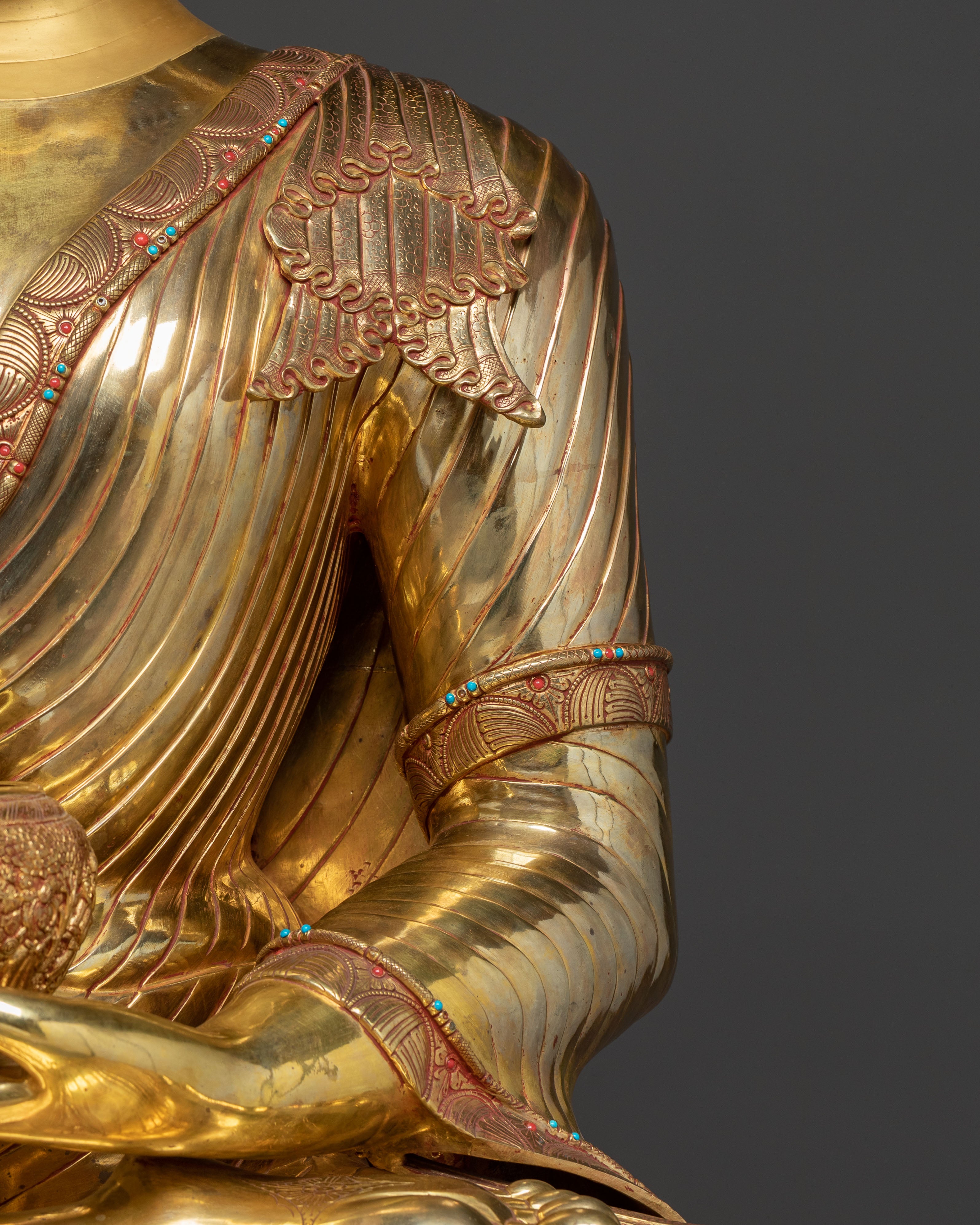 Life-Sized Shakyamuni Buddha Statue