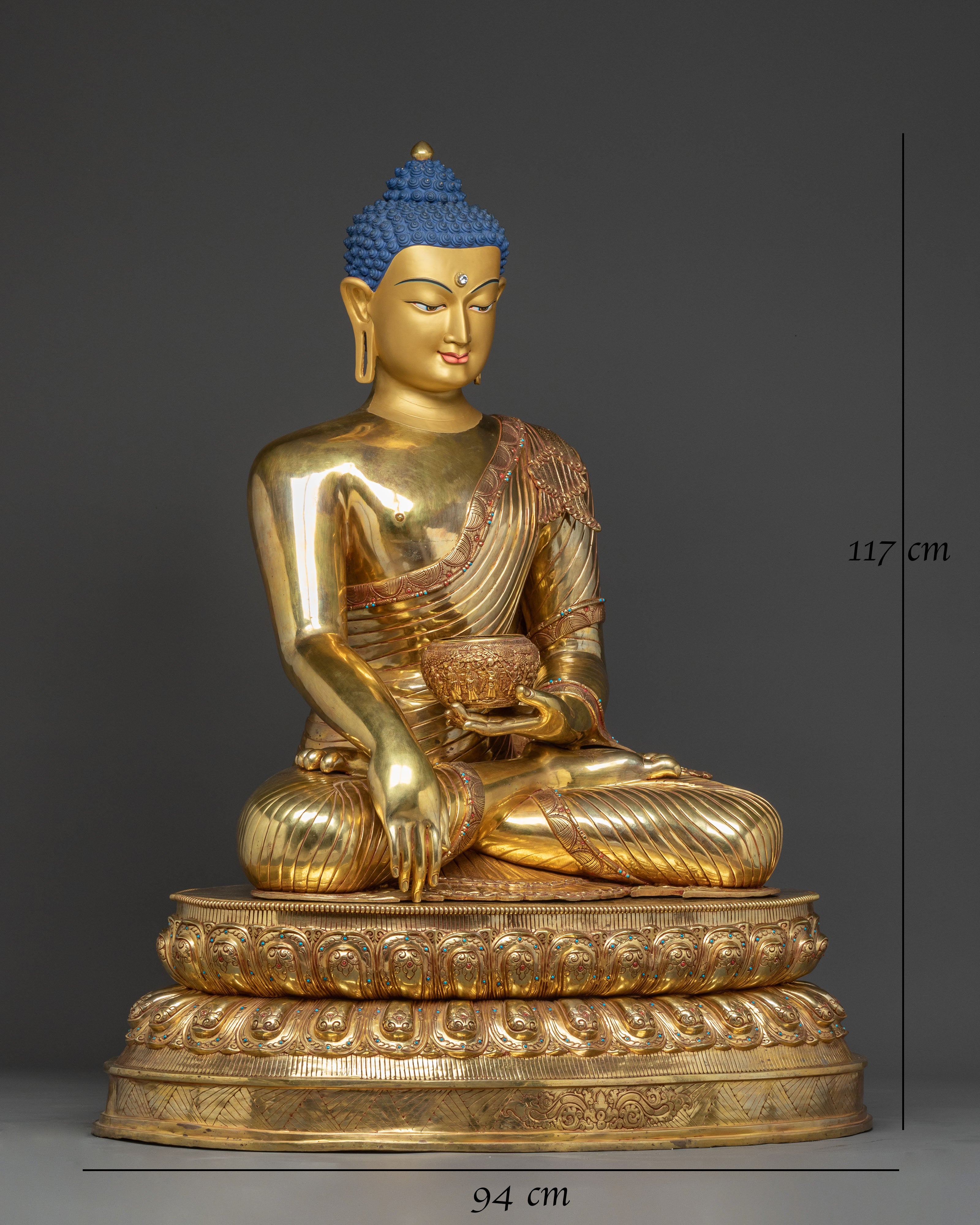 Life-Sized Shakyamuni Buddha Statue